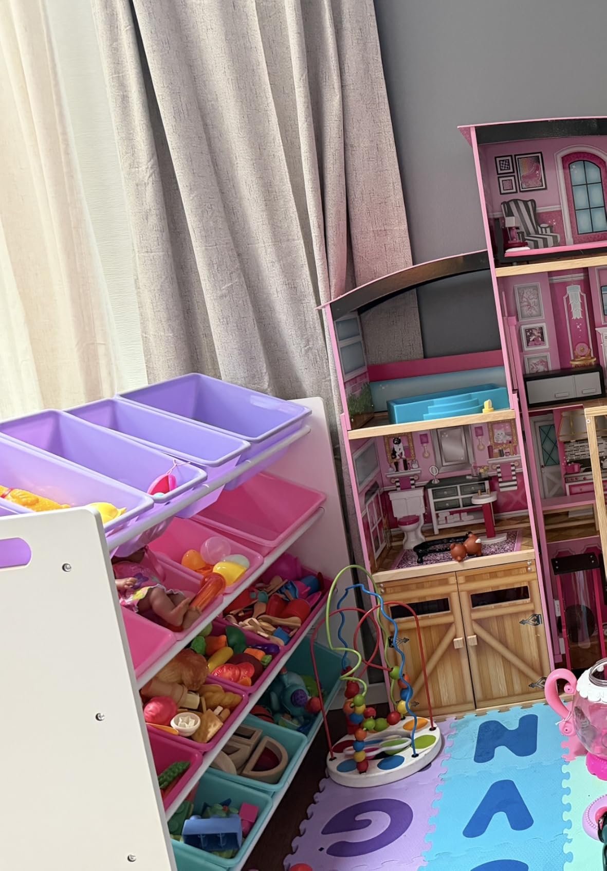 Humble Crew Kids Toy Organizer with 16 Bins, 4 Tier Storage for Playroom customer photo 2
