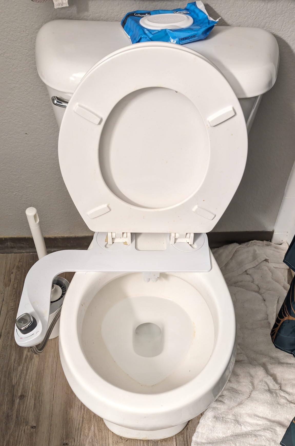 Bio Bidet SlimEdge Bidet Attachment for Toilet, Non Electric, Dual Nozzles customer photo 1