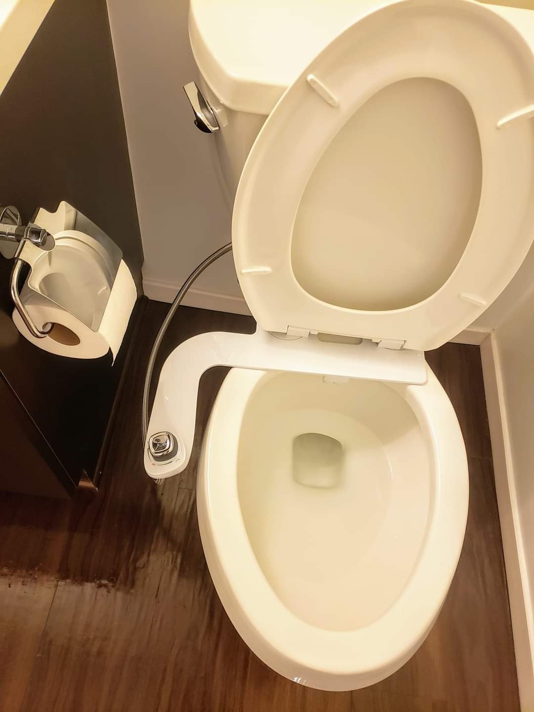 Bio Bidet SlimEdge Bidet Attachment for Toilet, Non Electric, Dual Nozzles customer photo 2