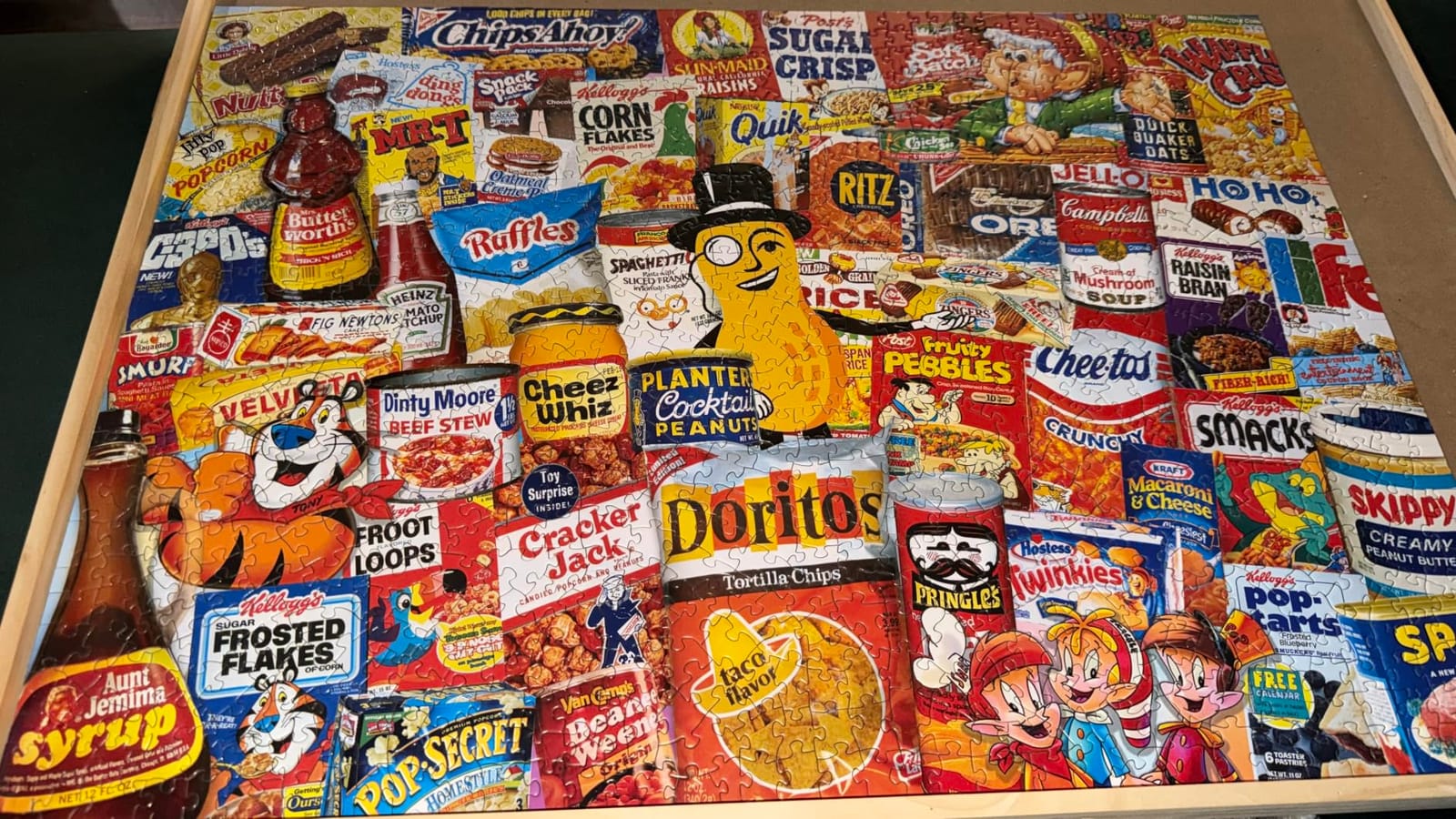 MasterPieces 1000 Piece Jigsaw Puzzle Mom’s Pantry | Vintage Kitchen Art customer photo 2