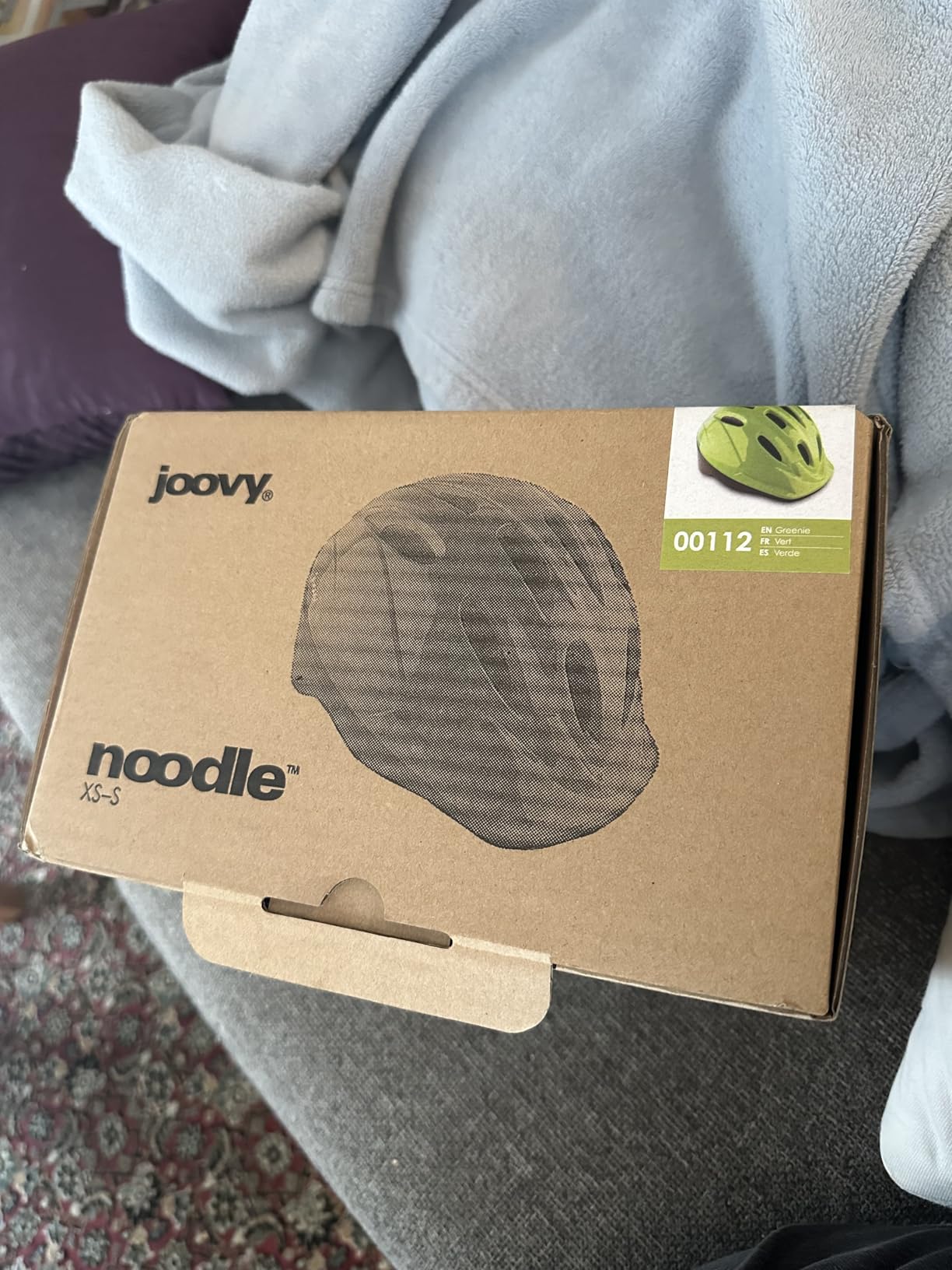 Joovy Noodle Bike Helmet for Toddlers and Kids Aged 1-9 (Medium/Red) customer photo 1