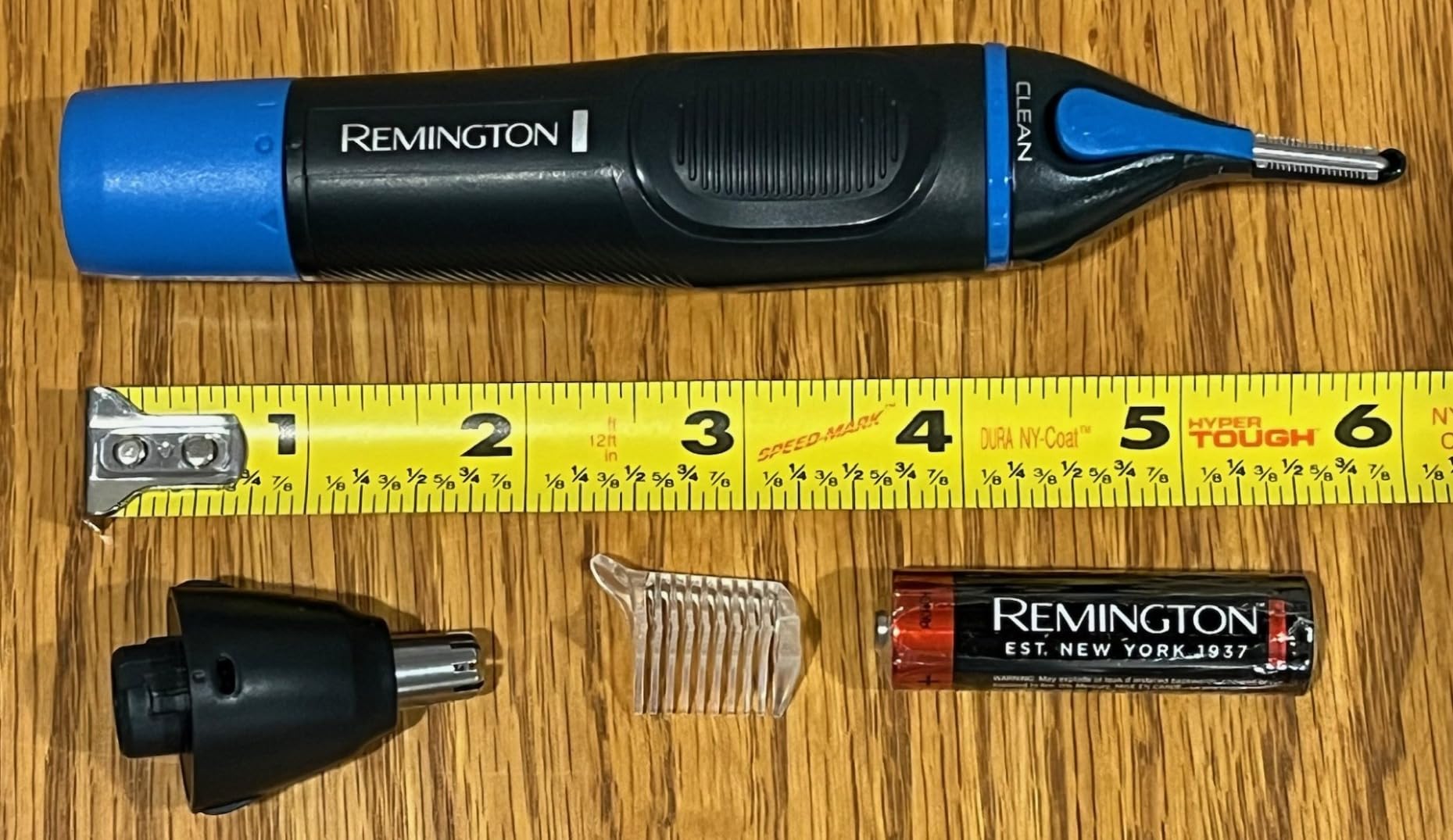Remington Nose, Ear & Eyebrow Trimmer, Waterproof Groomer | CLEANBoost Easy-Clean System customer photo 2