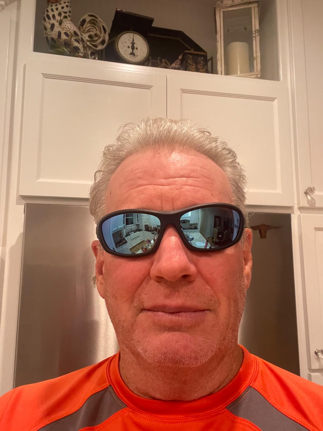 KastKing Hiwassee Polarized Sport Sunglasses for Men & Women, Wrap Design customer photo 1