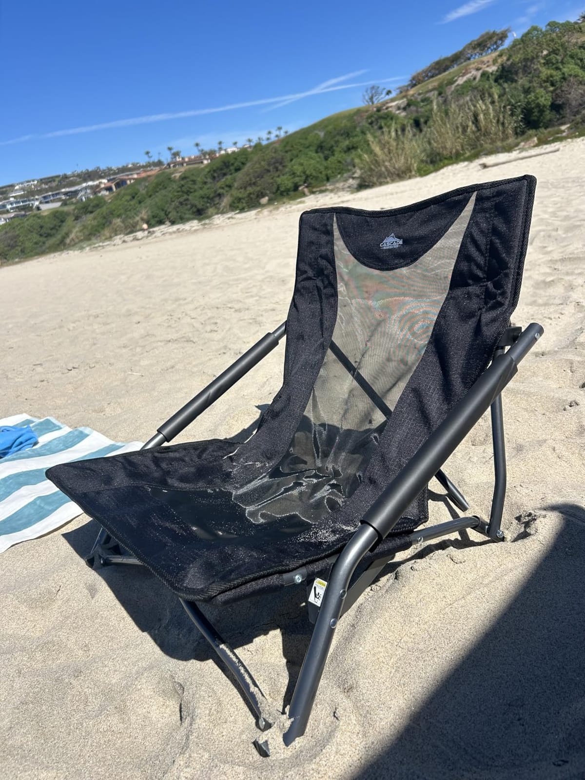 Cascade Mountain Tech Folding Camp Chair for Camping, Beach, Picnic, Barbqeues, Sporting Events with Carry Bag customer photo 2