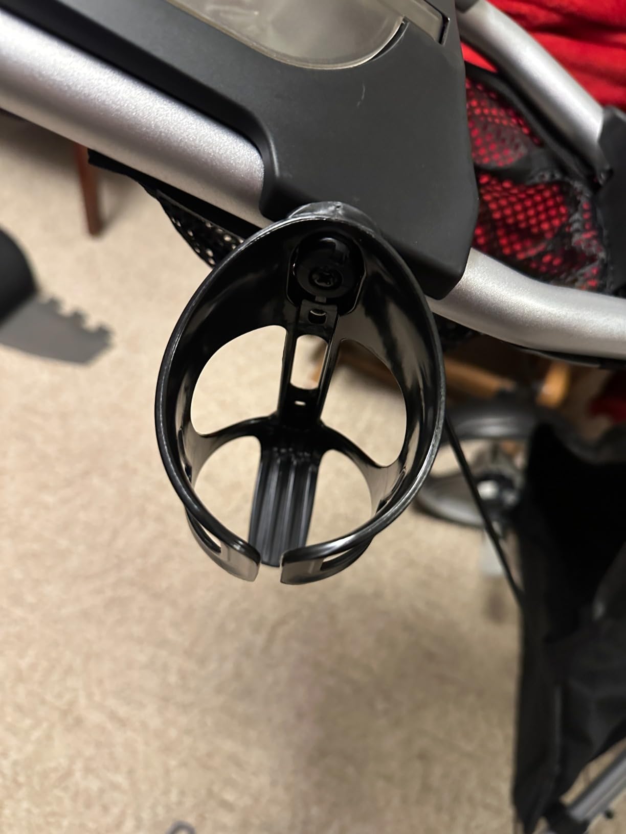 CaddyTek Superlite 4 Wheel Golf Push Cart, Explorer Version 8 customer photo 2