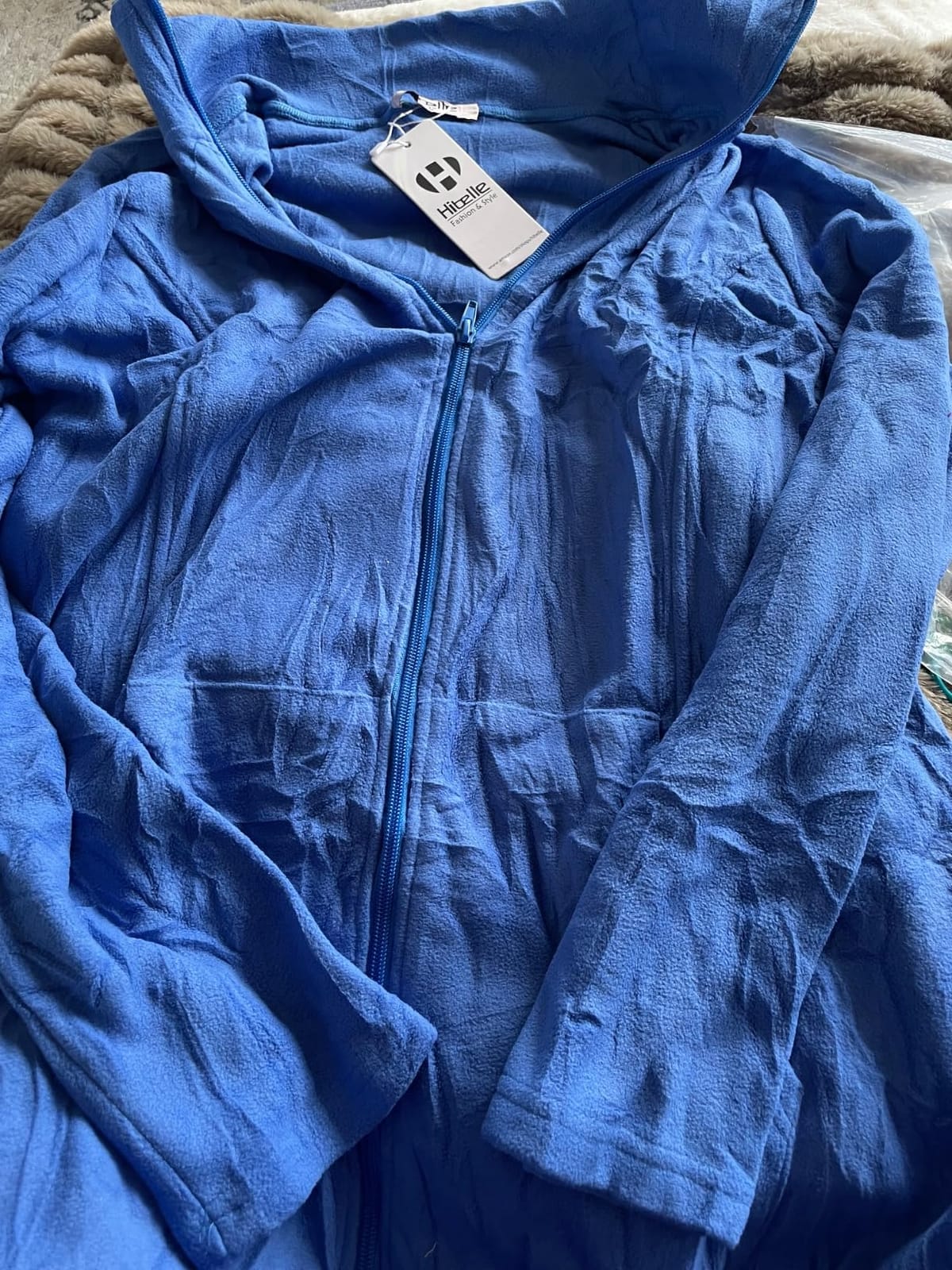 Hibelle Women's Outdoor Full-Zip Thermal Fleece Jacket with Pockets customer photo 1