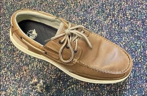 DOCKERS Mens Beacon Classic Leather Boat Shoes with Stain Defender customer photo 1