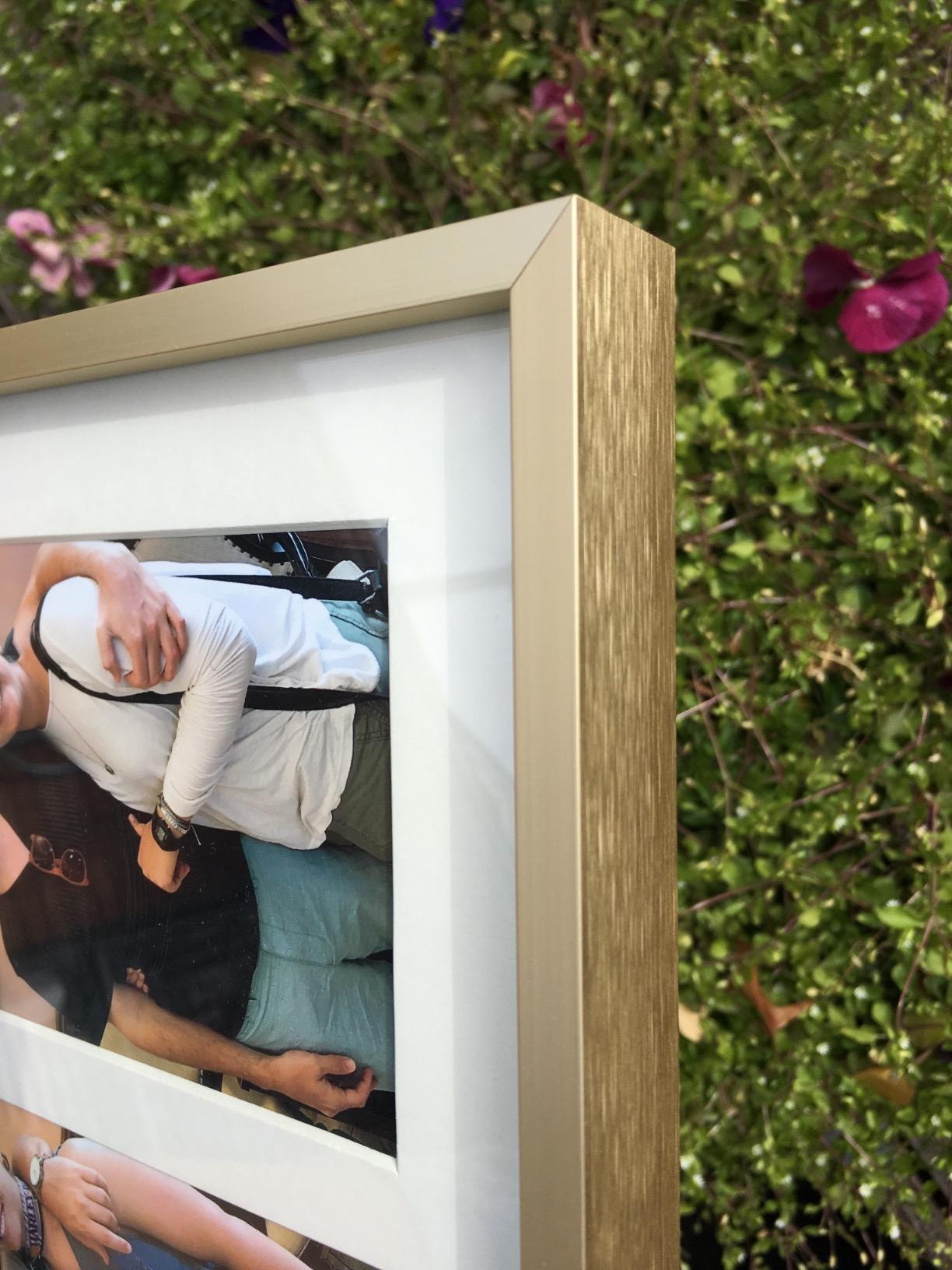 Golden State Art 11x14 Collage Frame w/Mat for 5 4x6 Photos Gold 1 Pack customer photo 2