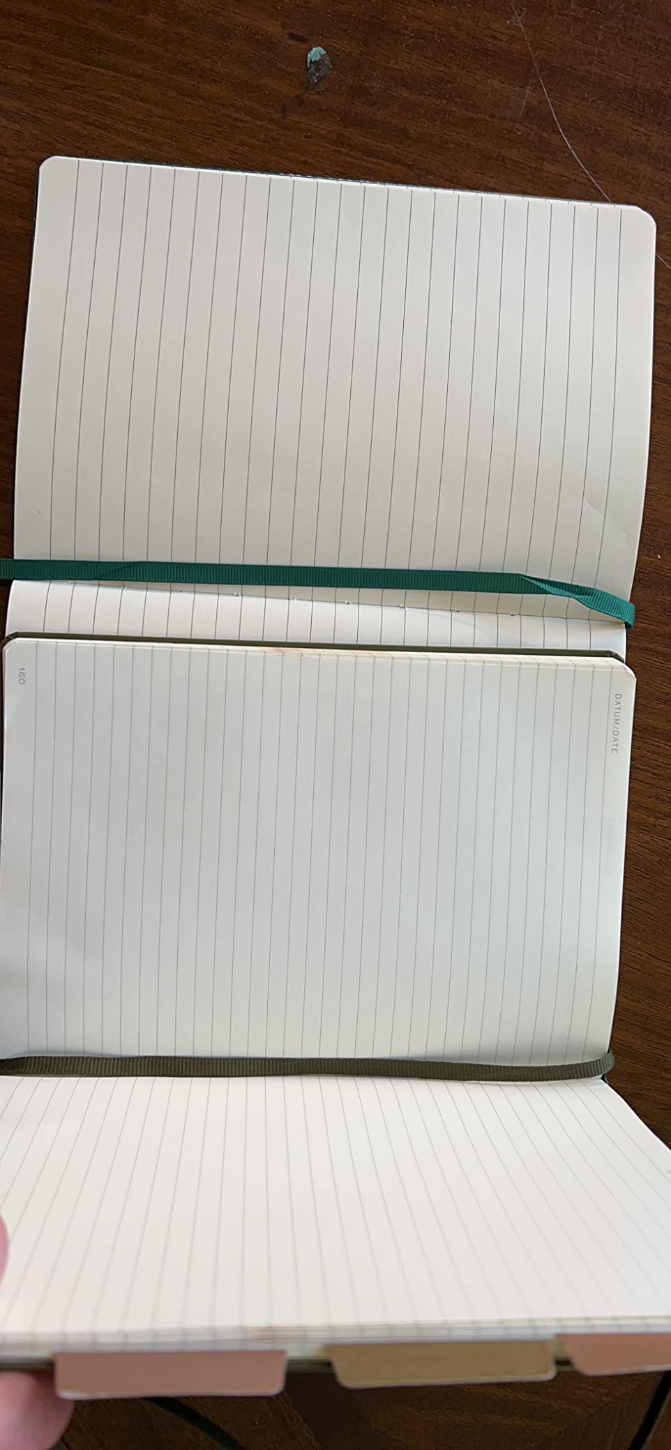 BEECHMORE BOOKS A5 5x8 Lined Leather Journal For Men, 120 GSM with Gift Box customer photo 1