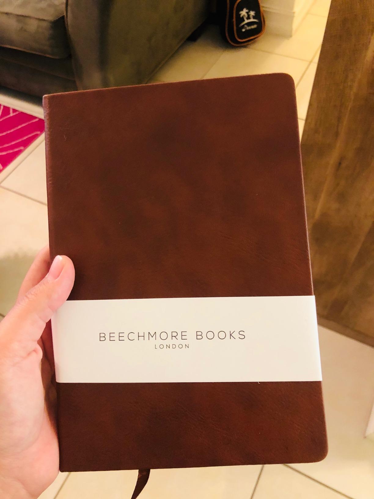 BEECHMORE BOOKS A5 5x8 Lined Leather Journal For Men, 120 GSM with Gift Box customer photo 2