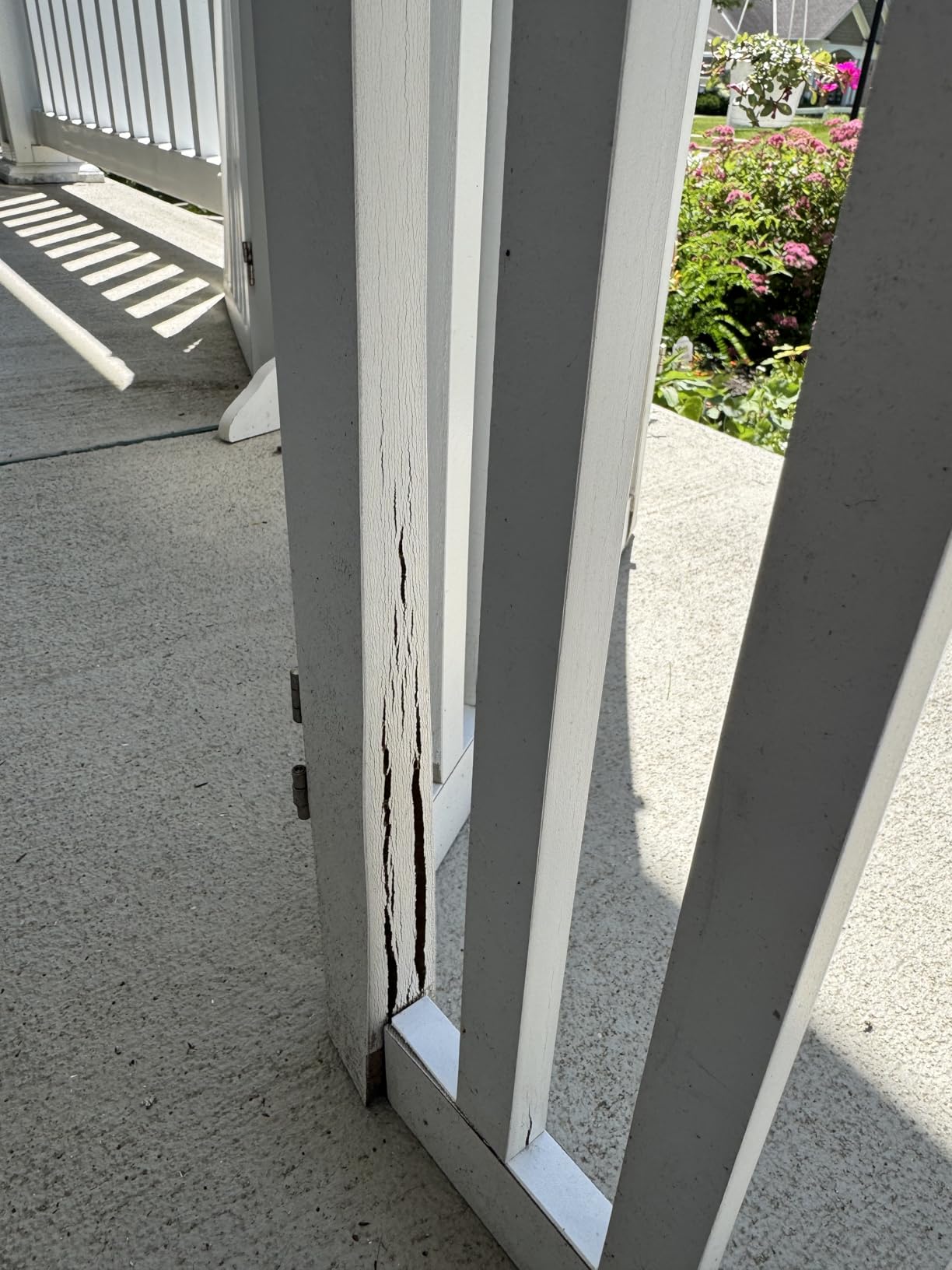 unipaws 36”H Free Standing Pet Gate for Dog, Tall Wooden Dog Gate, 60” Wide customer photo 1