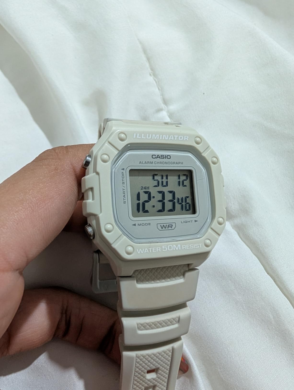 Casio W218H Series | Men’s Digital Watch | 50M WR | 1/100 Second Stopwatch | 100 SEC Chronograph | LED Backlight | Countdown Timer | Daily Alarm | Hourly Time Signal | 7 Year Battery customer photo 2
