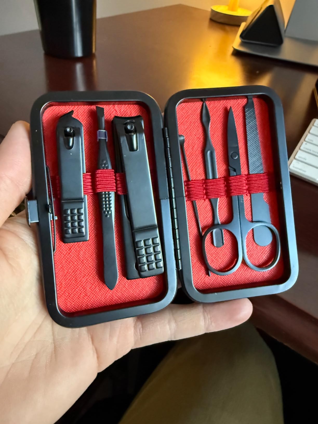Aceoce Manicure Set Professional Nail Clippers Set Manicure Pedicure Kit customer photo 2