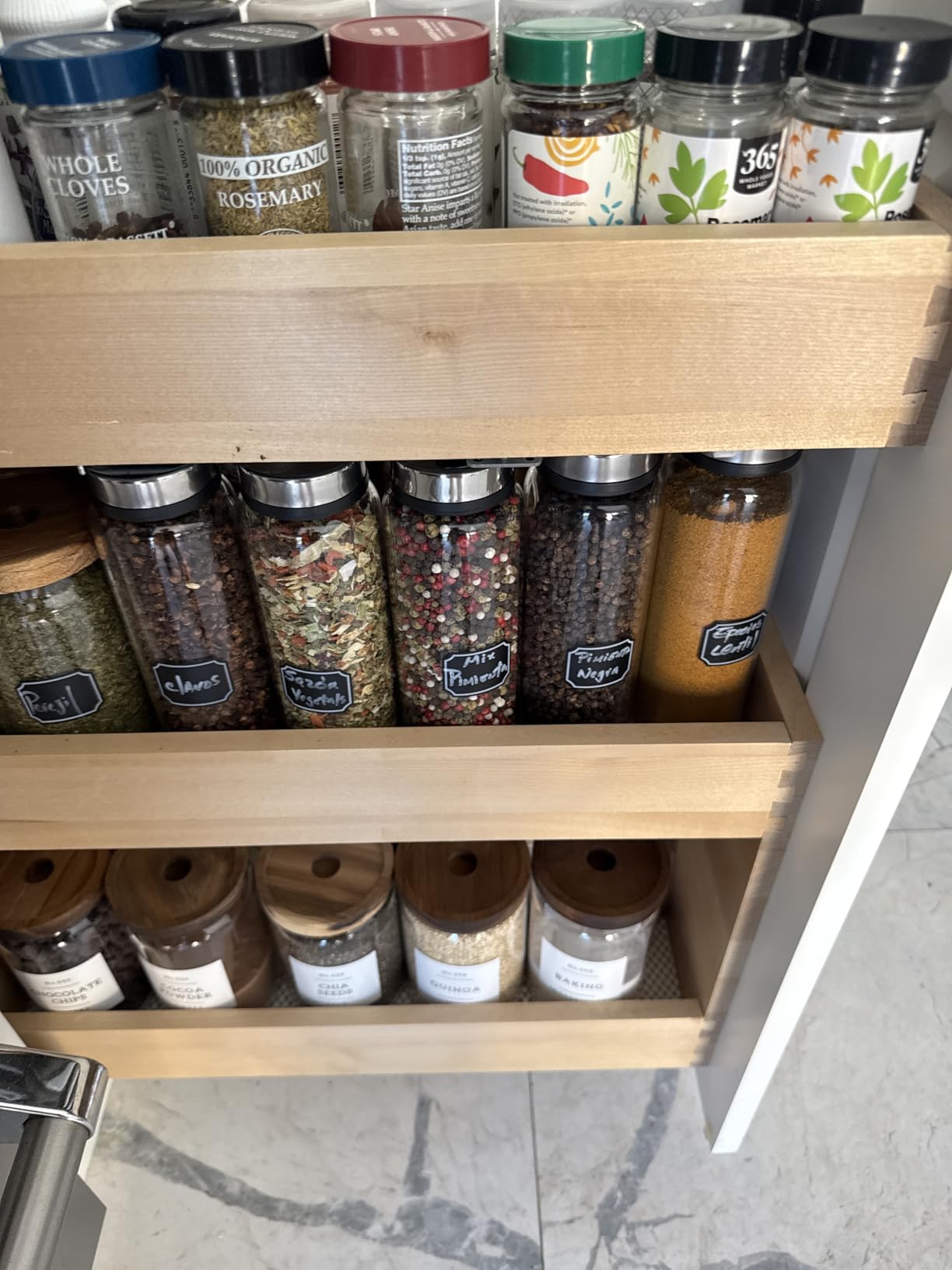 Segarty Spice Jars, 6 Pack 3 oz Spice Bottles with Shaker Lids, Glass Empty Storage Containers with Adjustable Stainless Steel Flow Top for Your Regularly Used Spices customer photo 1