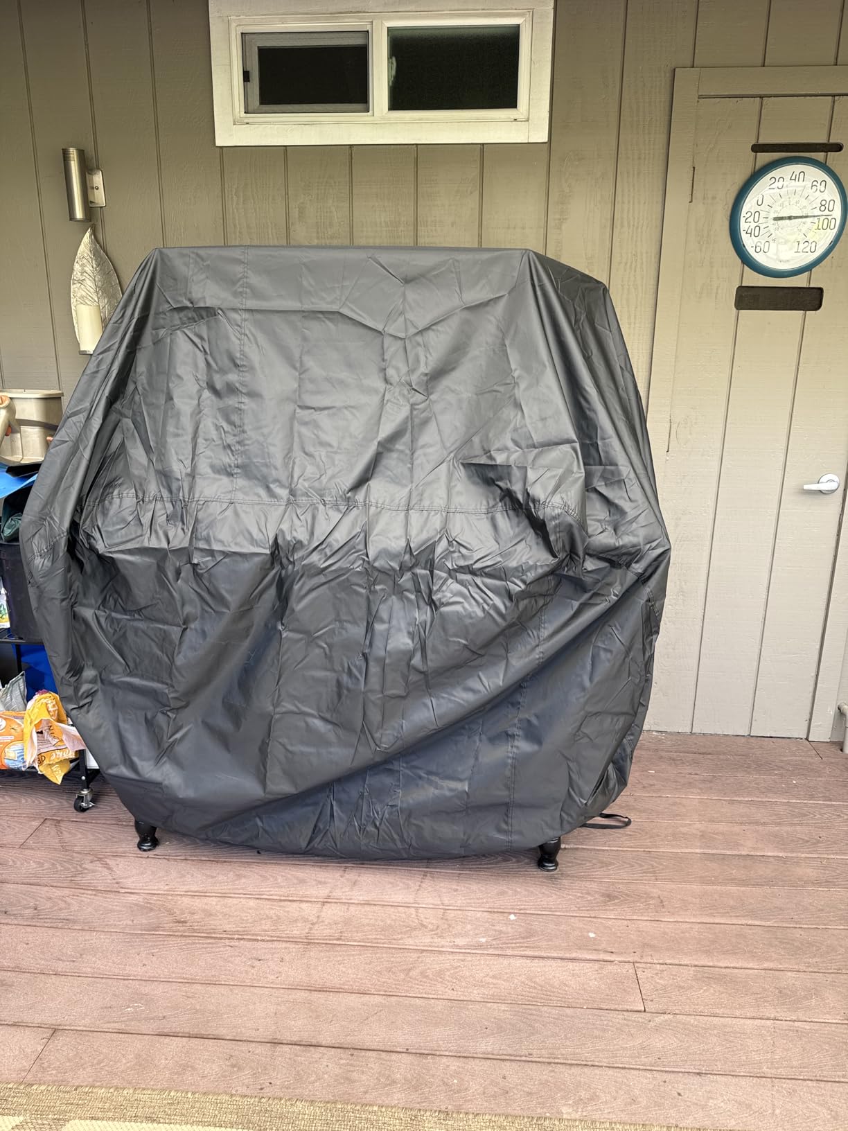 ATV Cover with Buckle Waterproof, 420D Heavy Duty Ripstop Protects 4 Wheeler from Snow Rain Sun,Outdoor Storage Quad Cover for Polaris Sportsman Yamaha Honda Kawasaki 102'' x44'' x 48'' customer photo 1