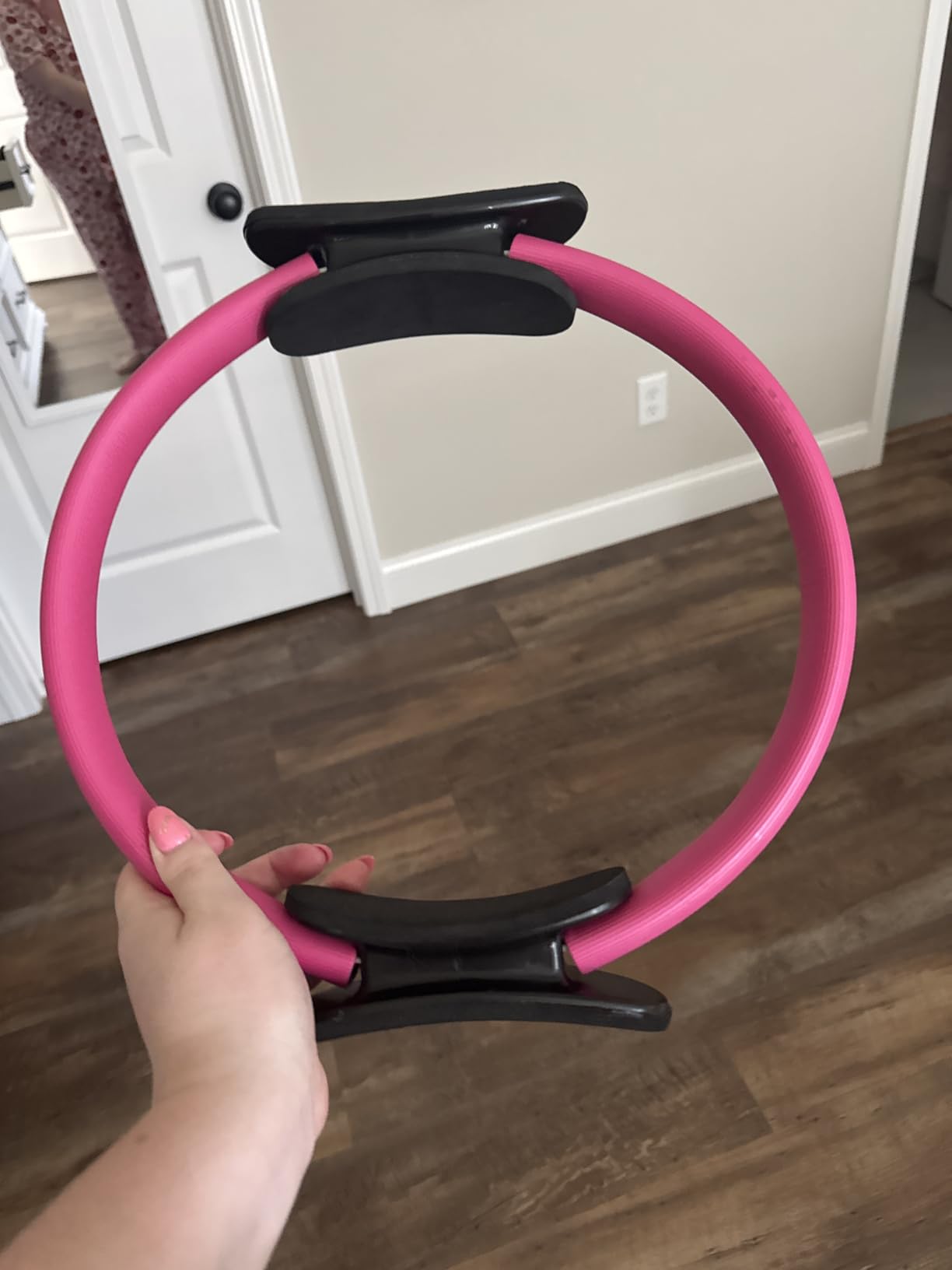 URBNFit Magic Circle Pilates Ring - 12 Inch Pilates Circle customer photo 1