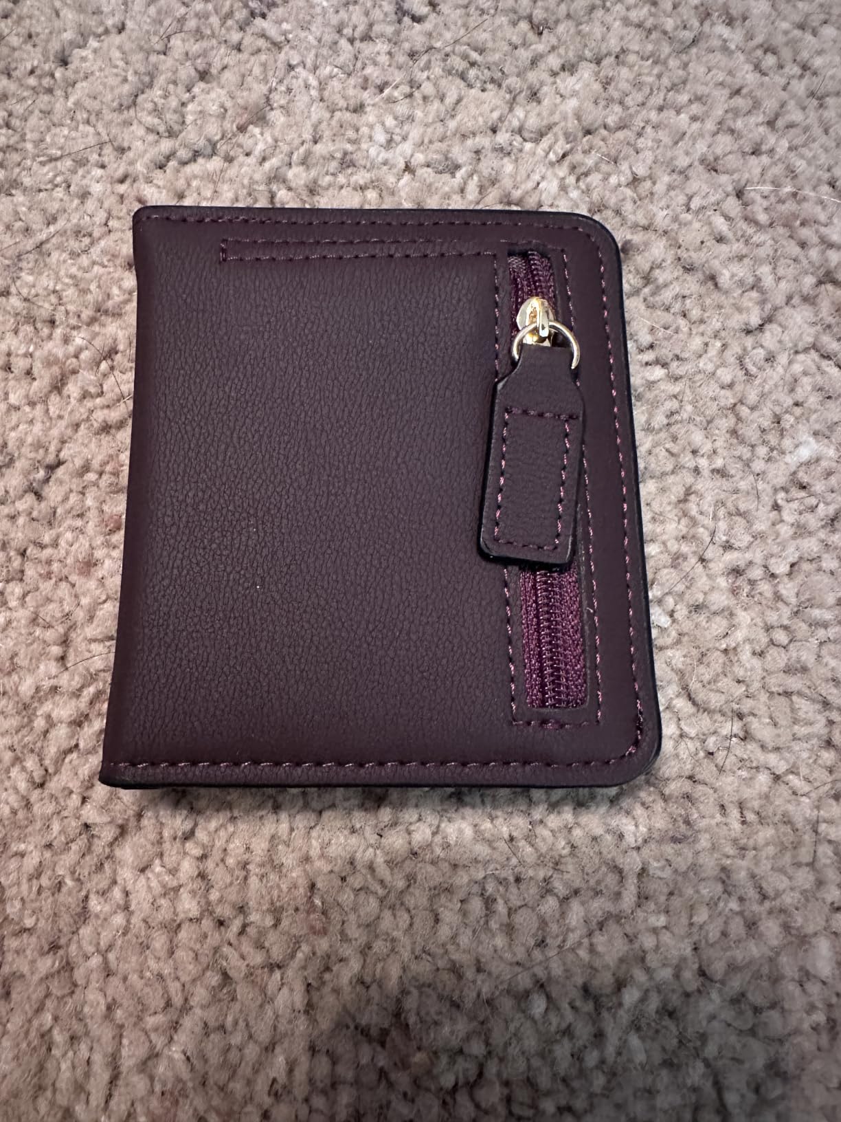 Toughergun Women’s Small Slim Leather Wallet with RFID Protection, Compact Bifold Mini Purse with Clear ID Window customer photo 1