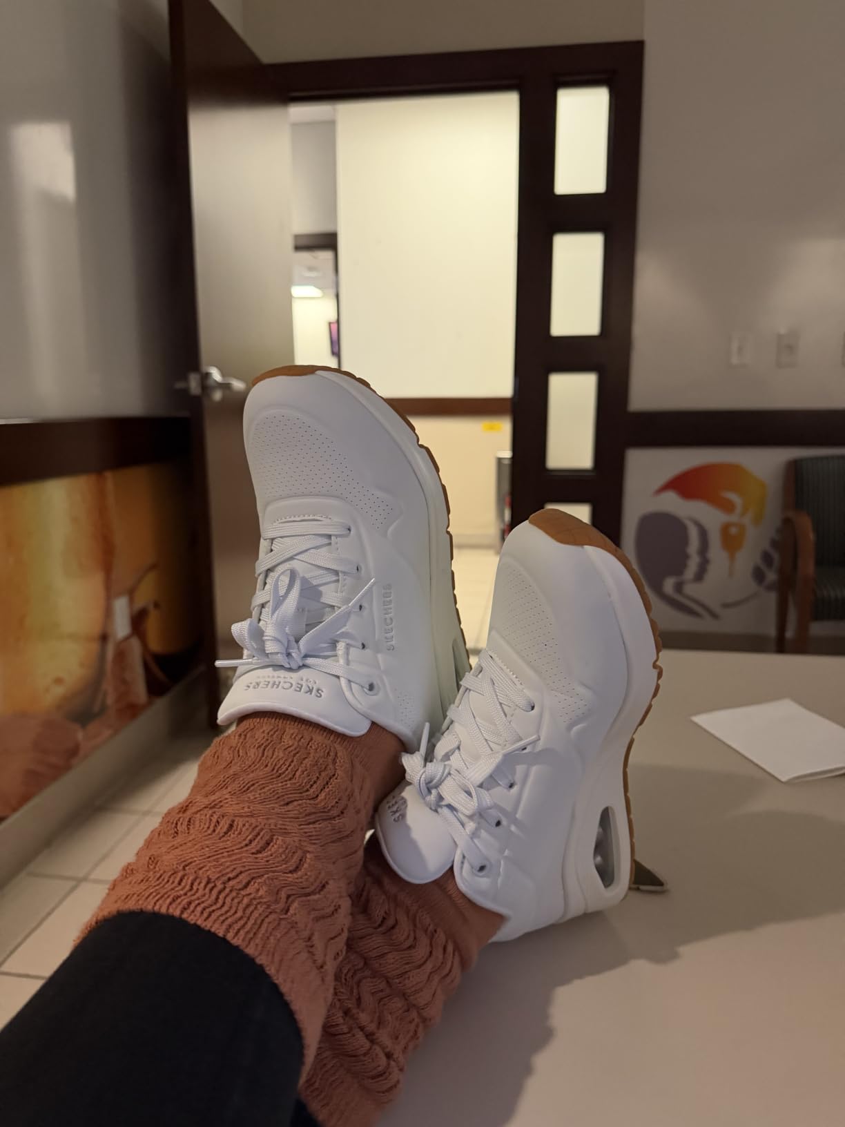 Skechers Women's UNO Stand on Air Sneaker customer photo 1