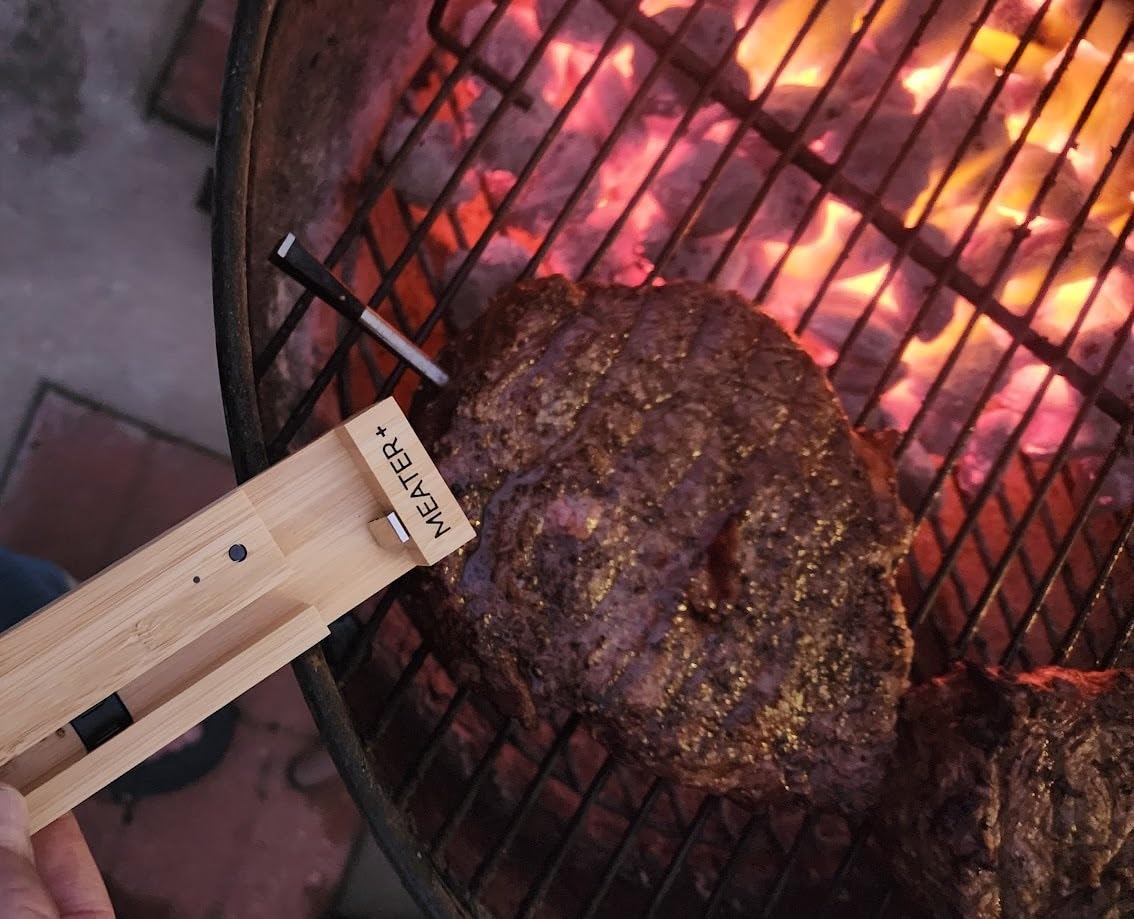 MEATER Plus Smart Meat Thermometer, Honey, Bluetooth, 165ft, Grill & Oven customer photo 2