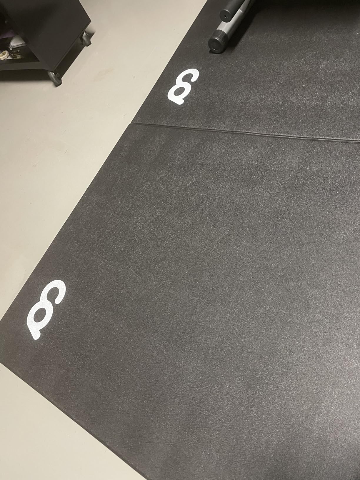 CyclingDeal Bike Trainer Floor Mat - Compatible with Indoor Exercise Stationary Bike Treadmill Elliptical Waterproof Gym Flooring Equipment - Indoor Cycle Stepper - Soft 30