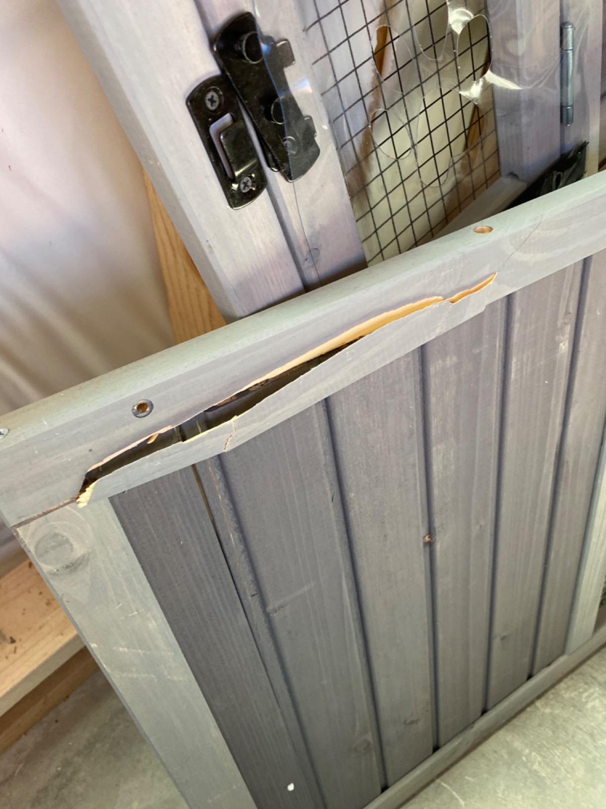 Aivituvin Rabbit Hutch, Indoor Bunny Cage with Run Outdoor Rabbit House with Two Deeper No Leak Trays - 4 Casters Include (Grey) customer photo 1