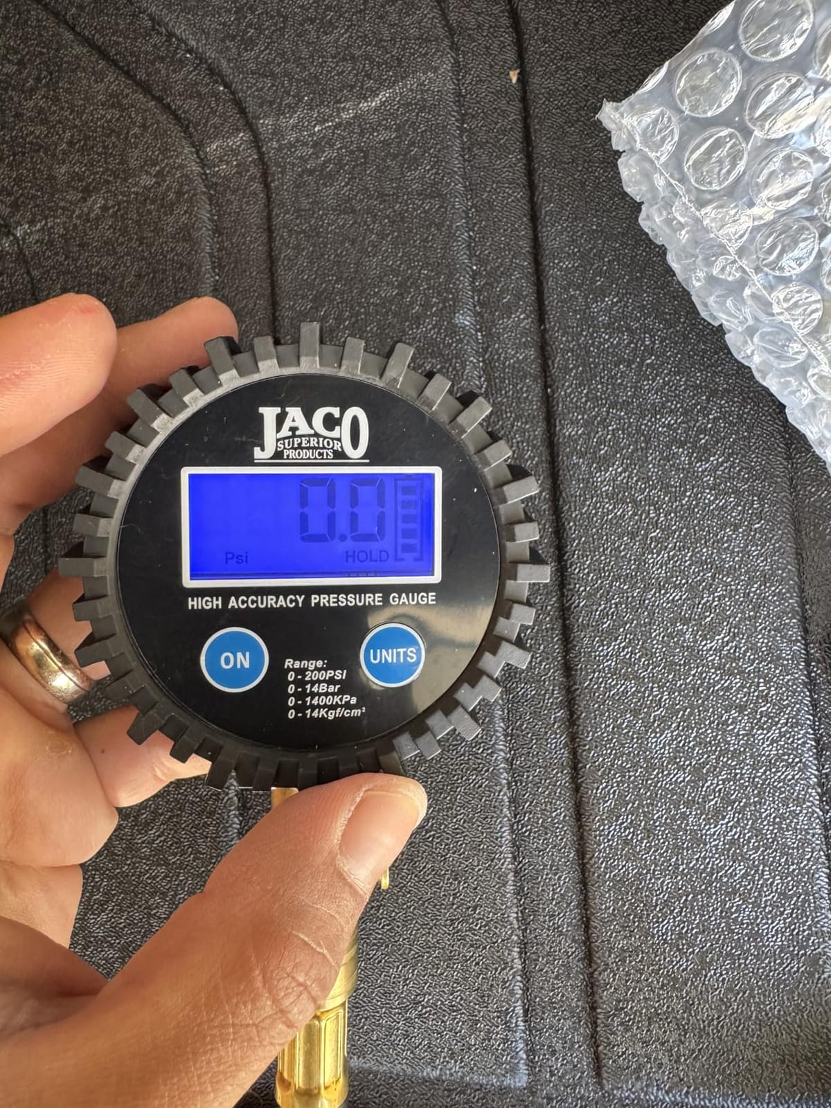 JACO Superior Products ElitePro Digital Tire Pressure Gauge - Professional Accuracy - 200 PSI customer photo 1