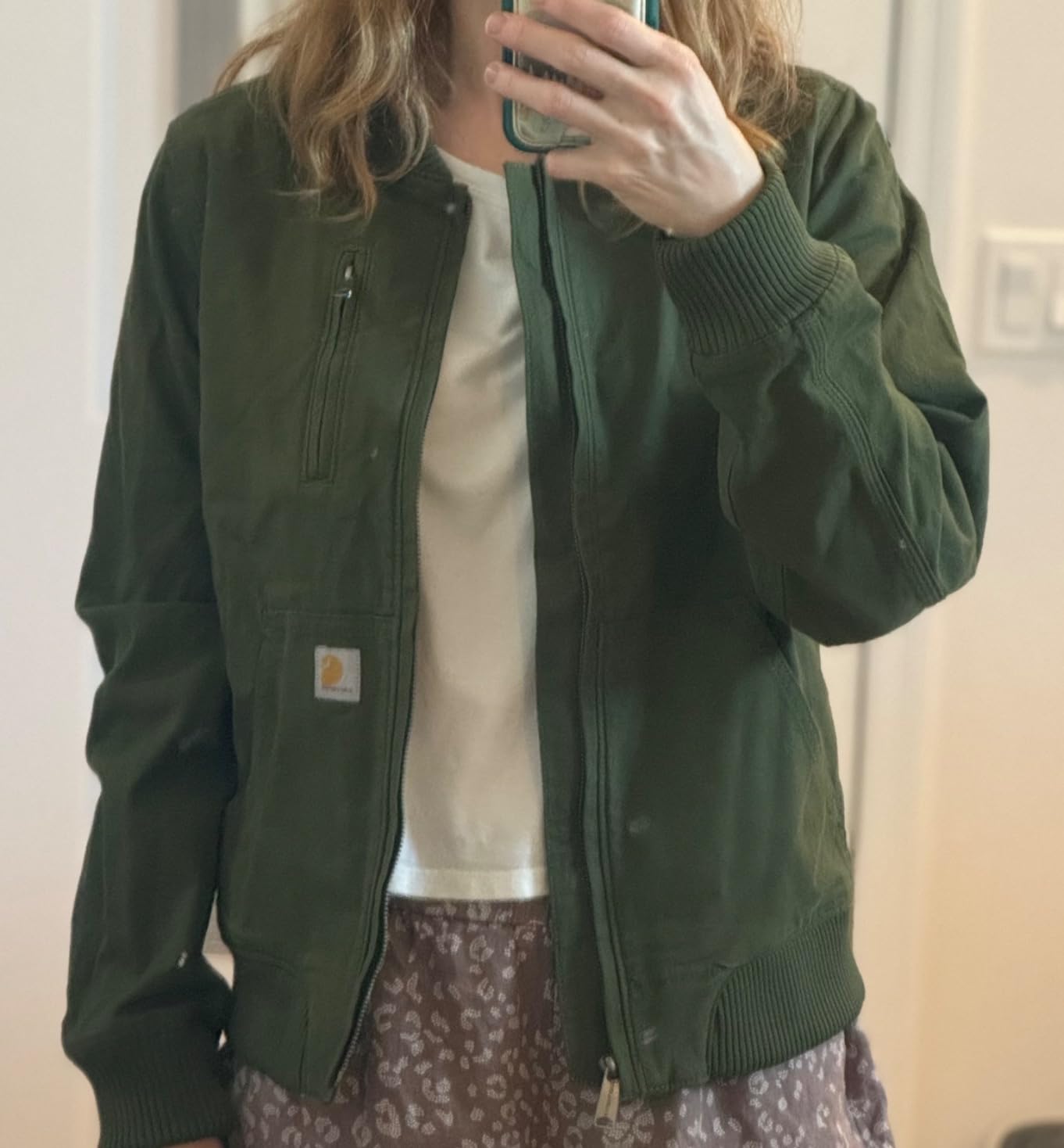 Carhartt Women's Crawford Bomber Jacket customer photo 2