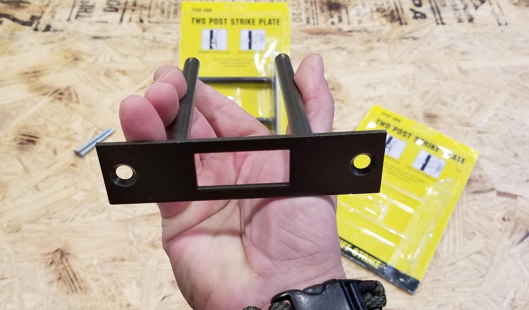 Door Reinforcement Lock | Kick-Proof Deadbolt Strike Plate | Ultimate Home Security & Break-in Prevention | Strengthens Door Frame Against Forced Entry customer photo 2