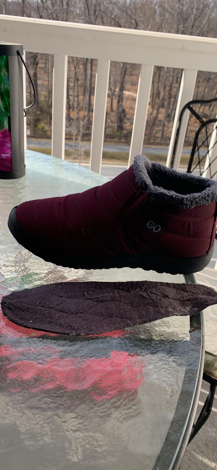 HARENCE Snow Boots for Women Winter Boot with Comfortable Warm Fur Lined Ankle Booties Outdoor Slip On Waterproof Short Boots customer photo 2