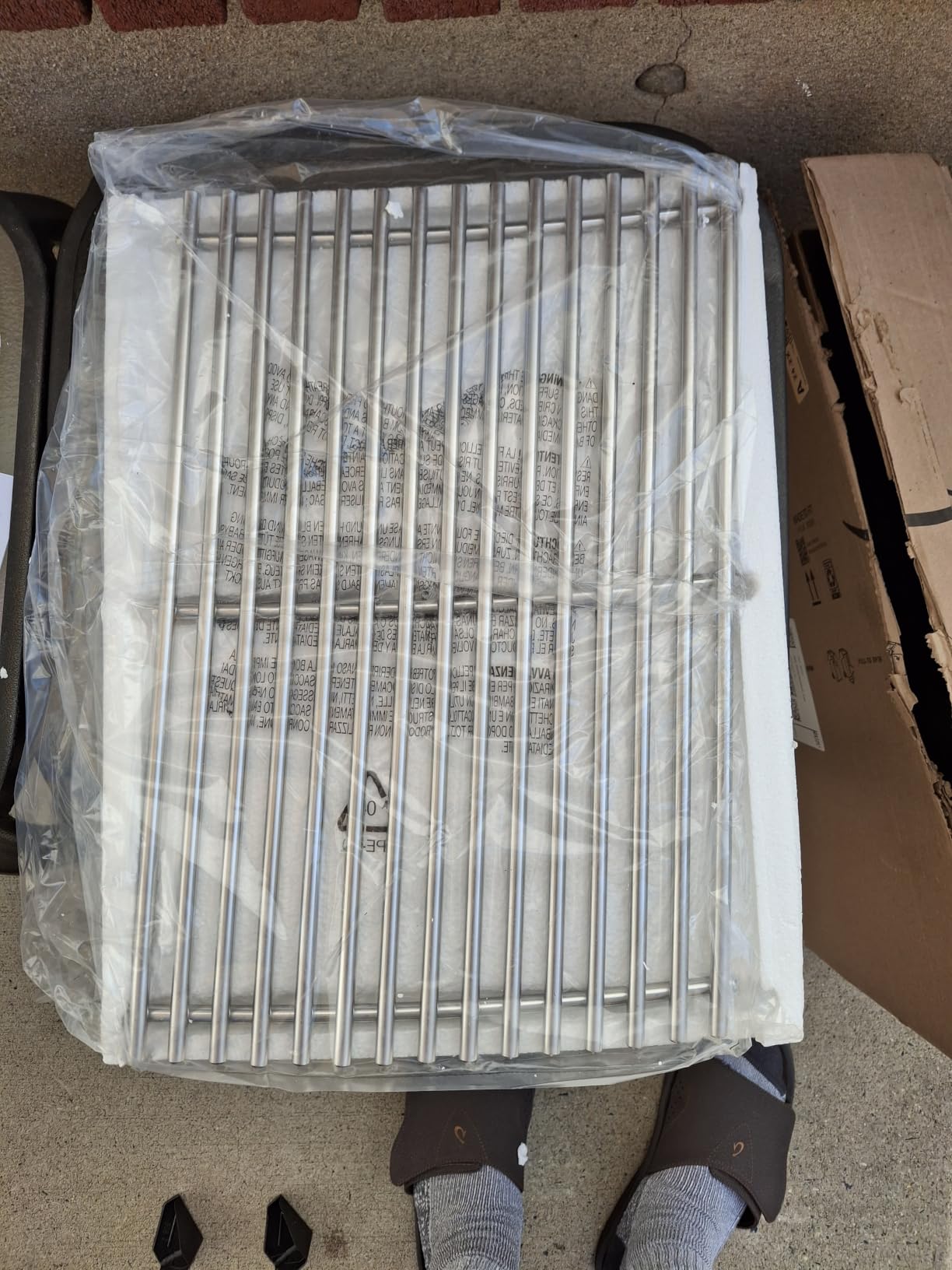 QuliMetal 7638 7639 Grill Grates Replacement for Weber Spirit 300 Series,Grill Parts for Spirit E/S310 E/S315 320 330 SP320,Spirit 700,Genesis 1000-3500,Gold & Silver B/C Gas Grill customer photo 2