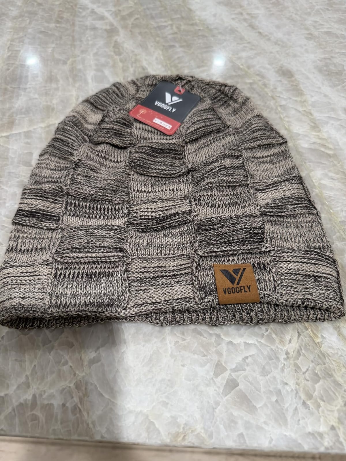 Vgogfly Slouchy Beanie for Men Winter Hats for Guys Cool Beanies Mens Lined Knit Warm Thick Skully Stocking Binie Hat customer photo 2