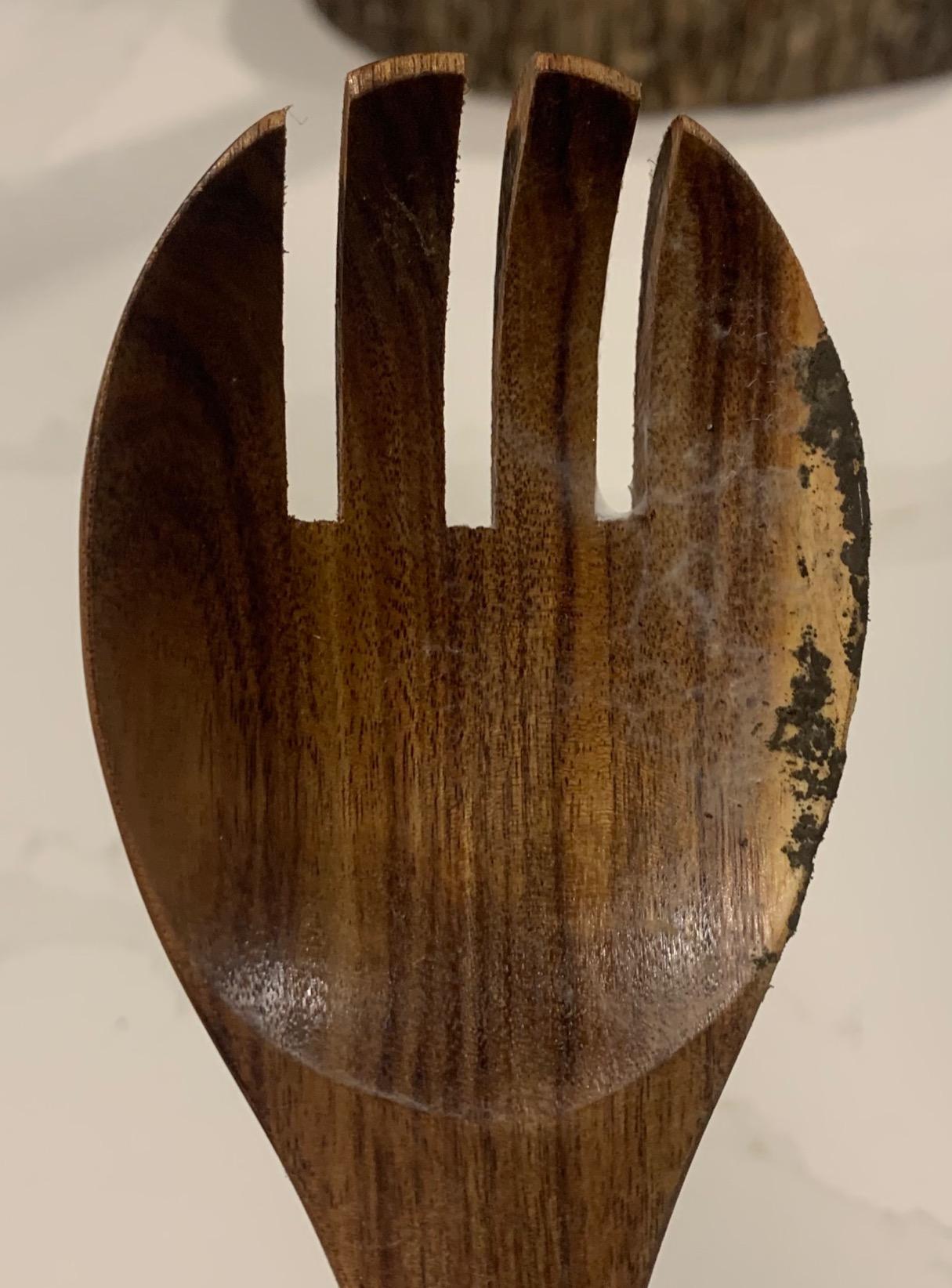 Muso Wood Acacia Salad Servers, 10-inch, Set of 2 customer photo 2
