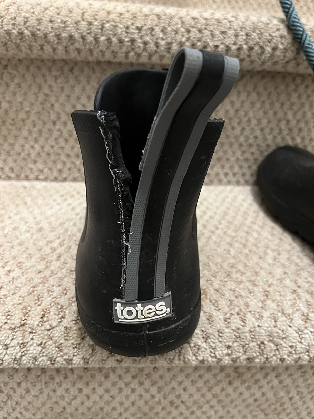Totes Men's Everywear Chelsea Rain Boots customer photo 1