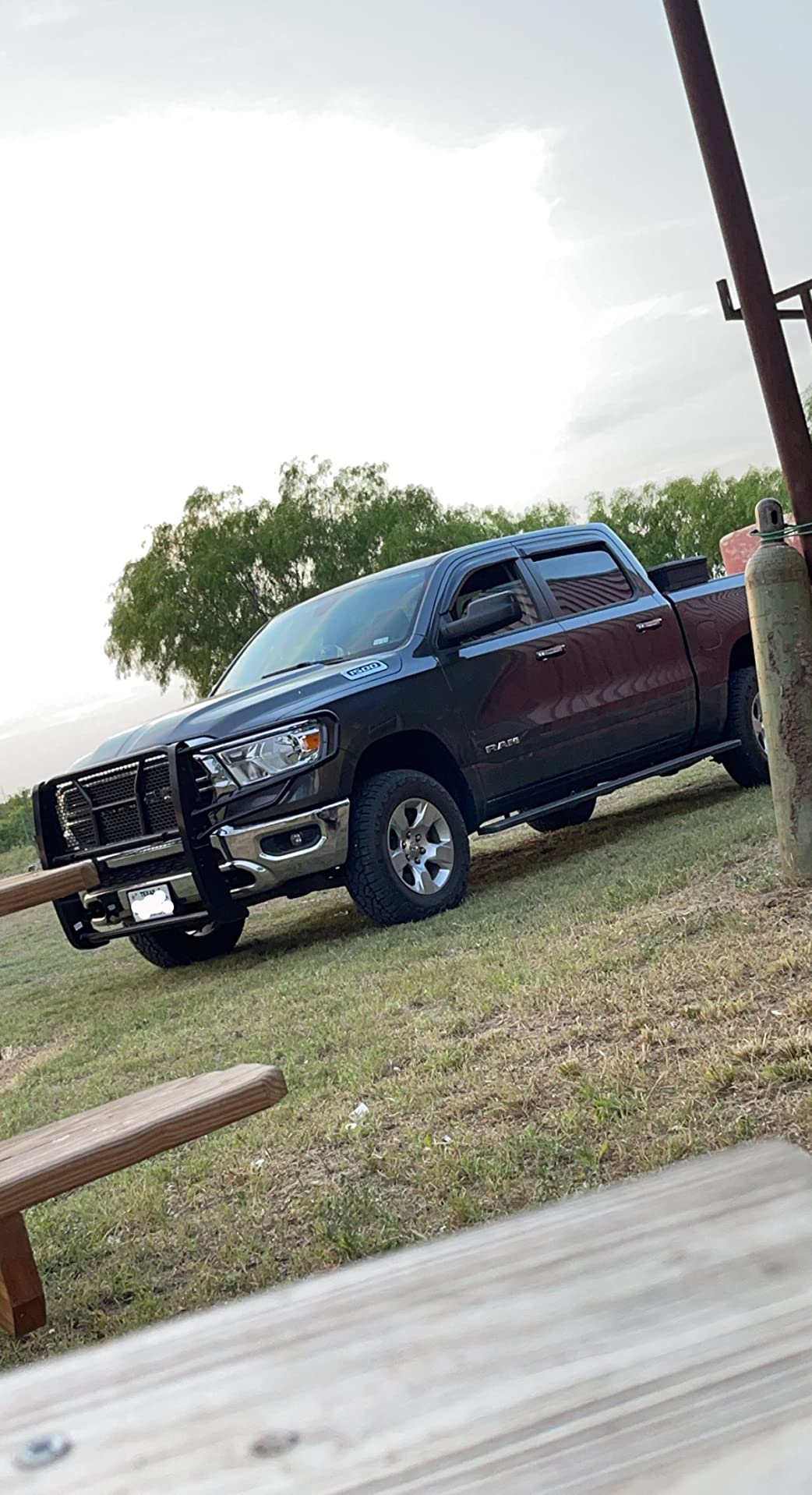 Black Horse Off Road Rugged HD Grille Guard-RU-DORA19-B | Compatible with 2019-2026 Ram 1500 Modular Black customer photo 2
