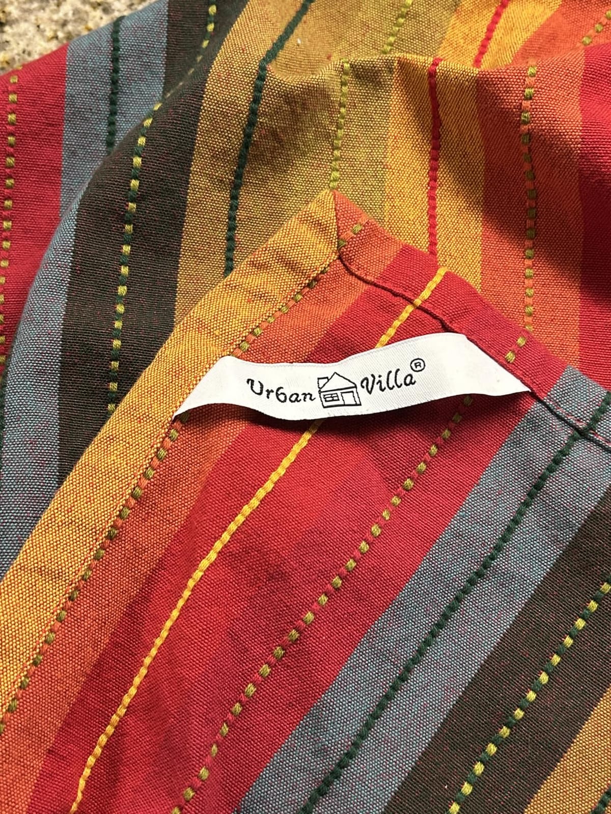 Urban Villa Kitchen Towels 100% Cotton Dish Towels for Kitchen (Set of 6) 20”x30” Dish Cloths Highly Absorbent Kitchen Linen Set with Hanging Loop Perfect for Drying Dishes Cleaning Towels-Blue White customer photo 1