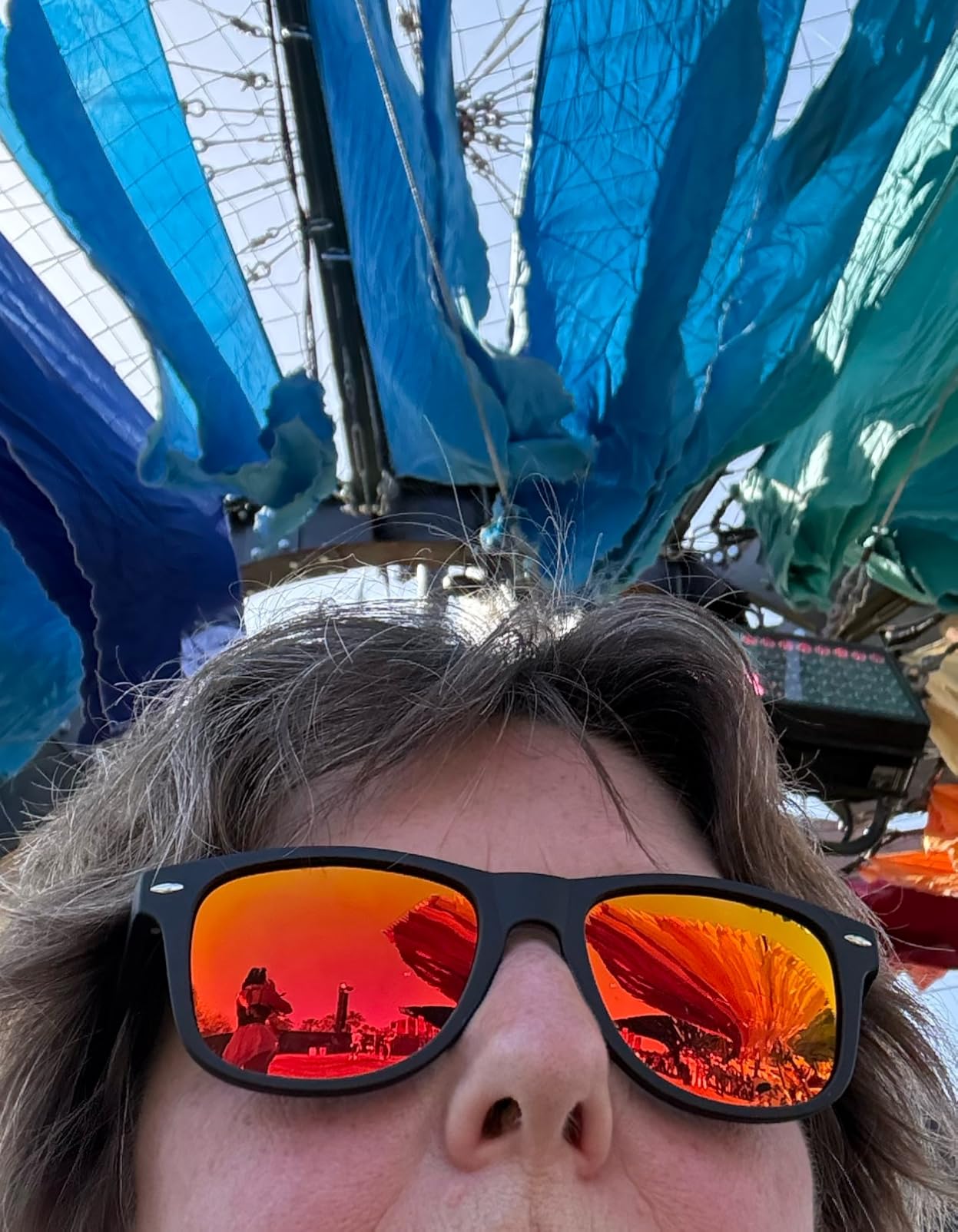 KALIYADI Polarized Sunglasses for Men and Women Matte Finish Sun glasses Color Mirror Lens UV Blocking (3 Pack) customer photo 2