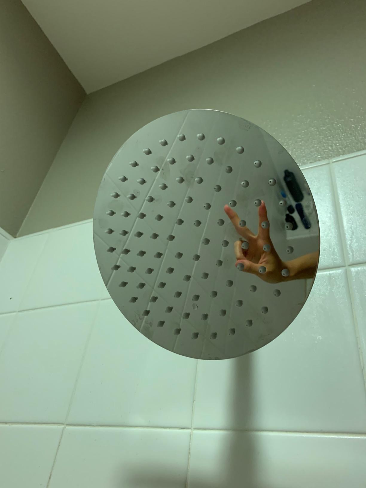 NearMoon Rain Shower Head, Ultra-Thin Design-Pressure Boosting, Awesome Some Experience, High Flow Stainless Steel Rainfall Head (8 Inch,Chrome Finish) customer photo 2