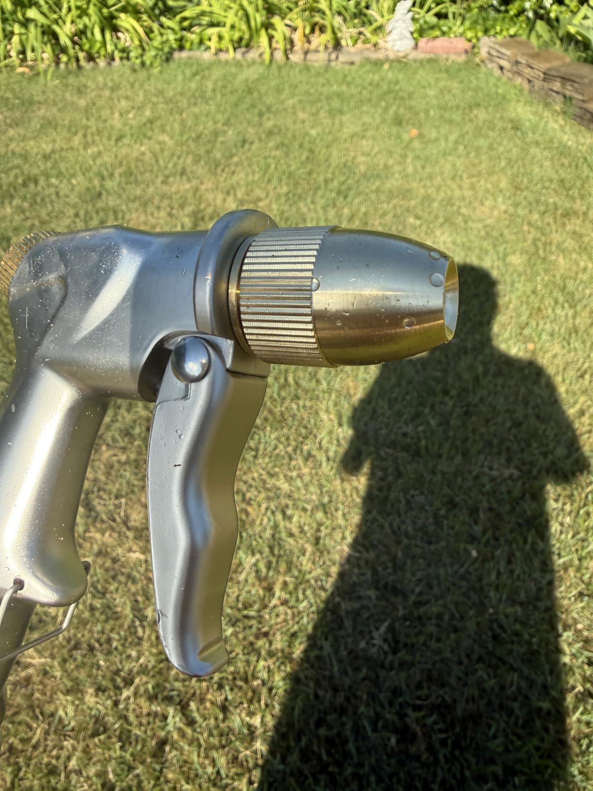 FANHAO Upgraded 100% Metal Garden Hose Nozzle Heavy Duty, High Pressure customer photo 2