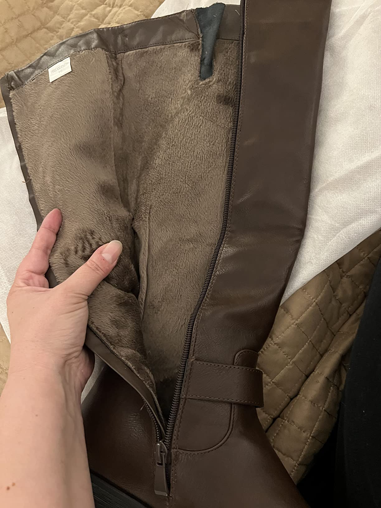 DREAM PAIRS Women's Knee High Riding Boots customer photo 2