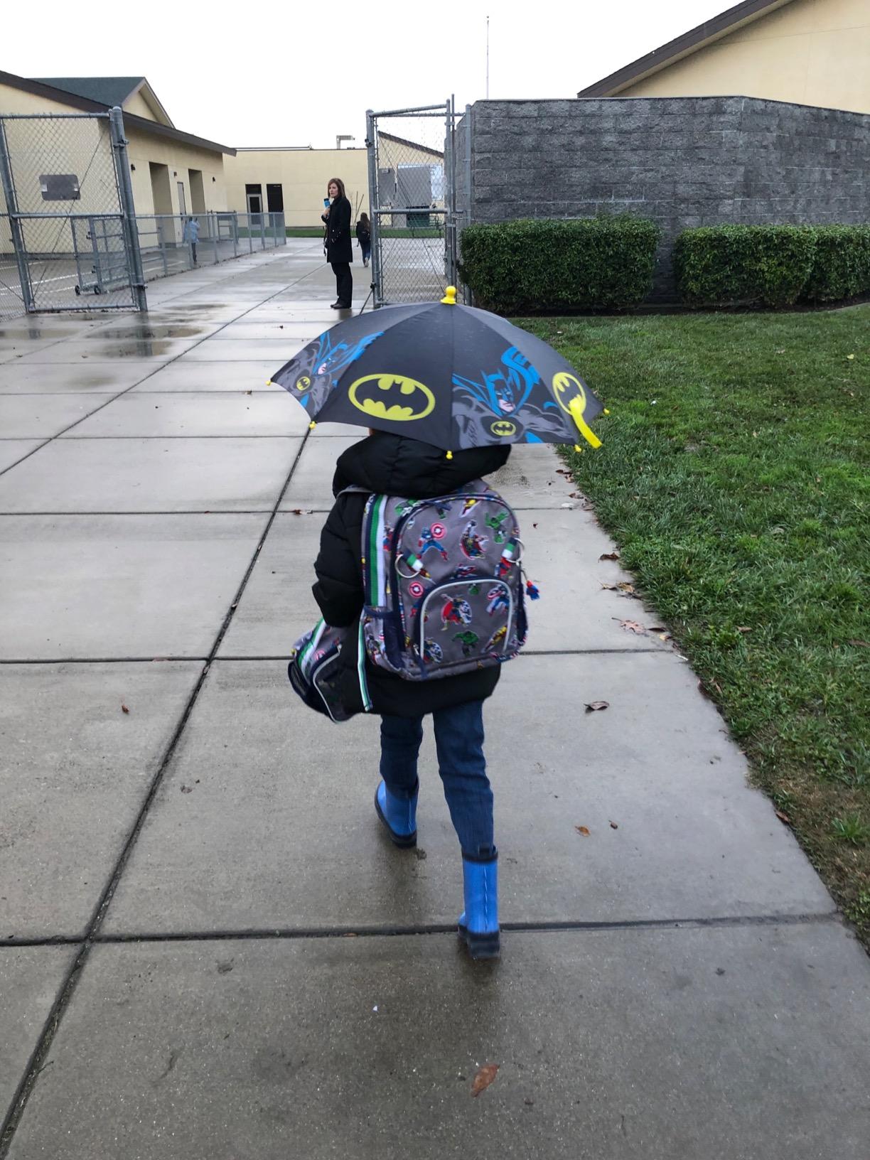Kids Character Umbrella Sesame Street, Batman, MLP, and more, Lightweight, rainwear for ages 3-6 customer photo 1