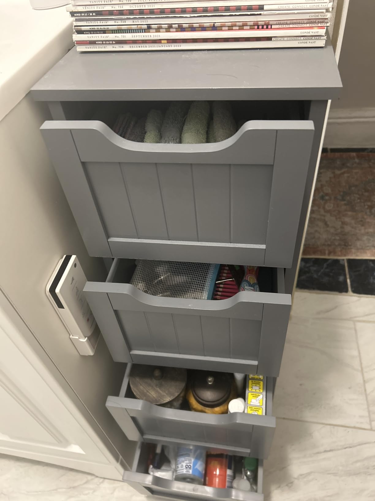 Yaheetech Bathroom Storage Cabinet, 12