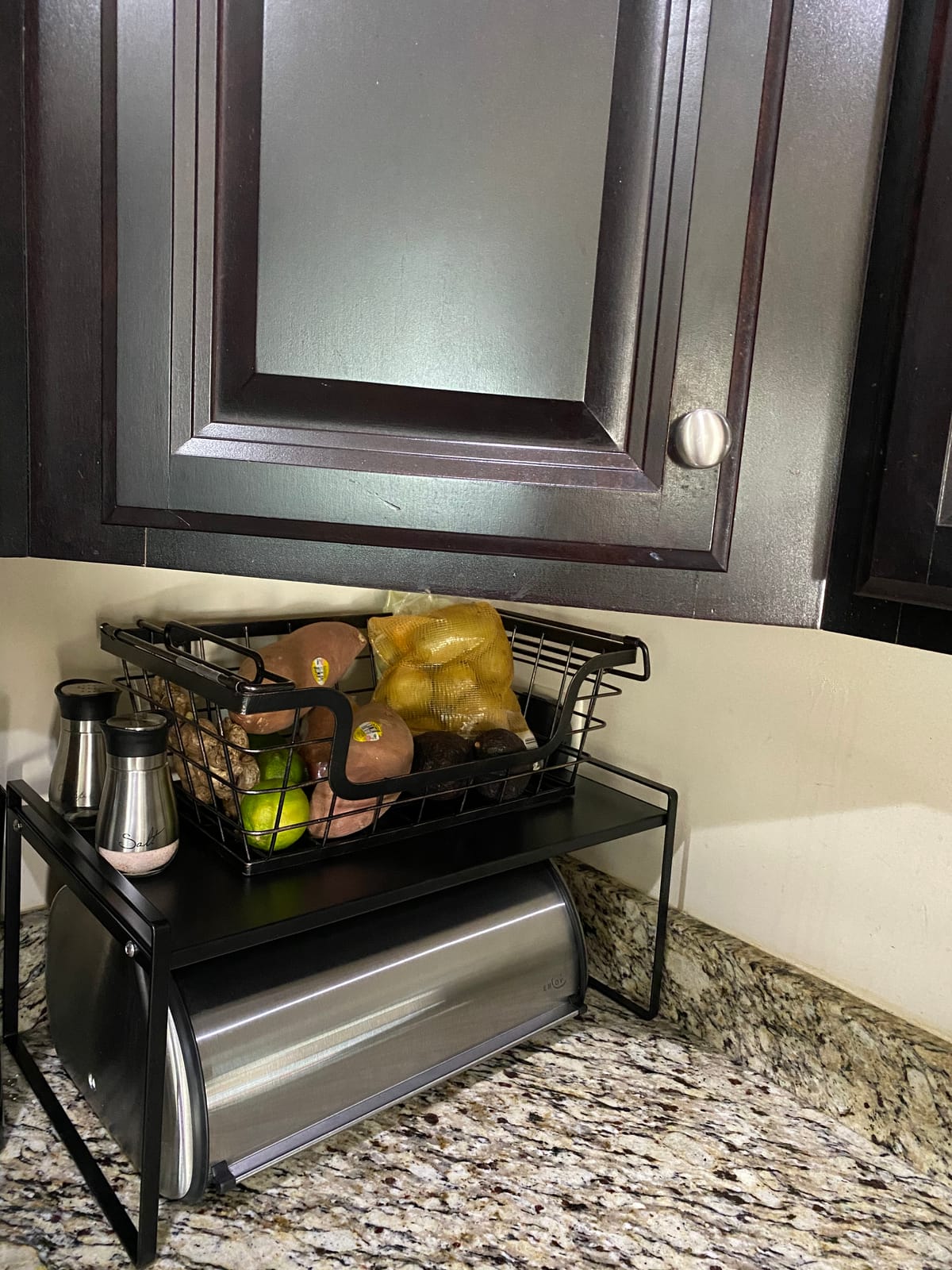 ENLOY Bread Box for Kitchen Counter, Stainless Steel Roll Top Bread Bin customer photo 2