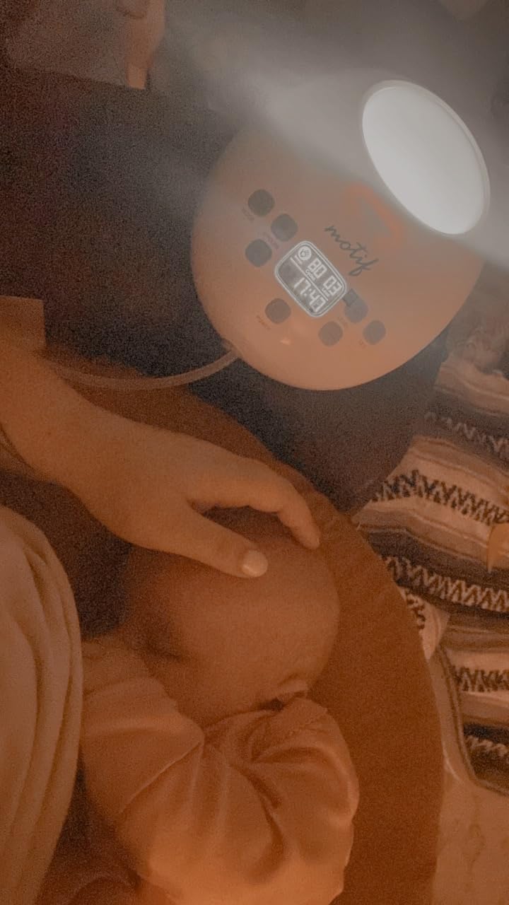 Motif Medical Luna Double Electric Pump Corded | Powerful Hospital-Grade Stimulation - Quiet Night Pumping Performance customer photo 1