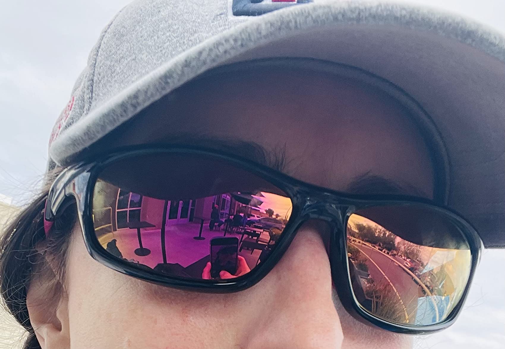 RIVBOS Womens Polarized Sports Sunglasses UV400 for Driving Cycling RB833 customer photo 1