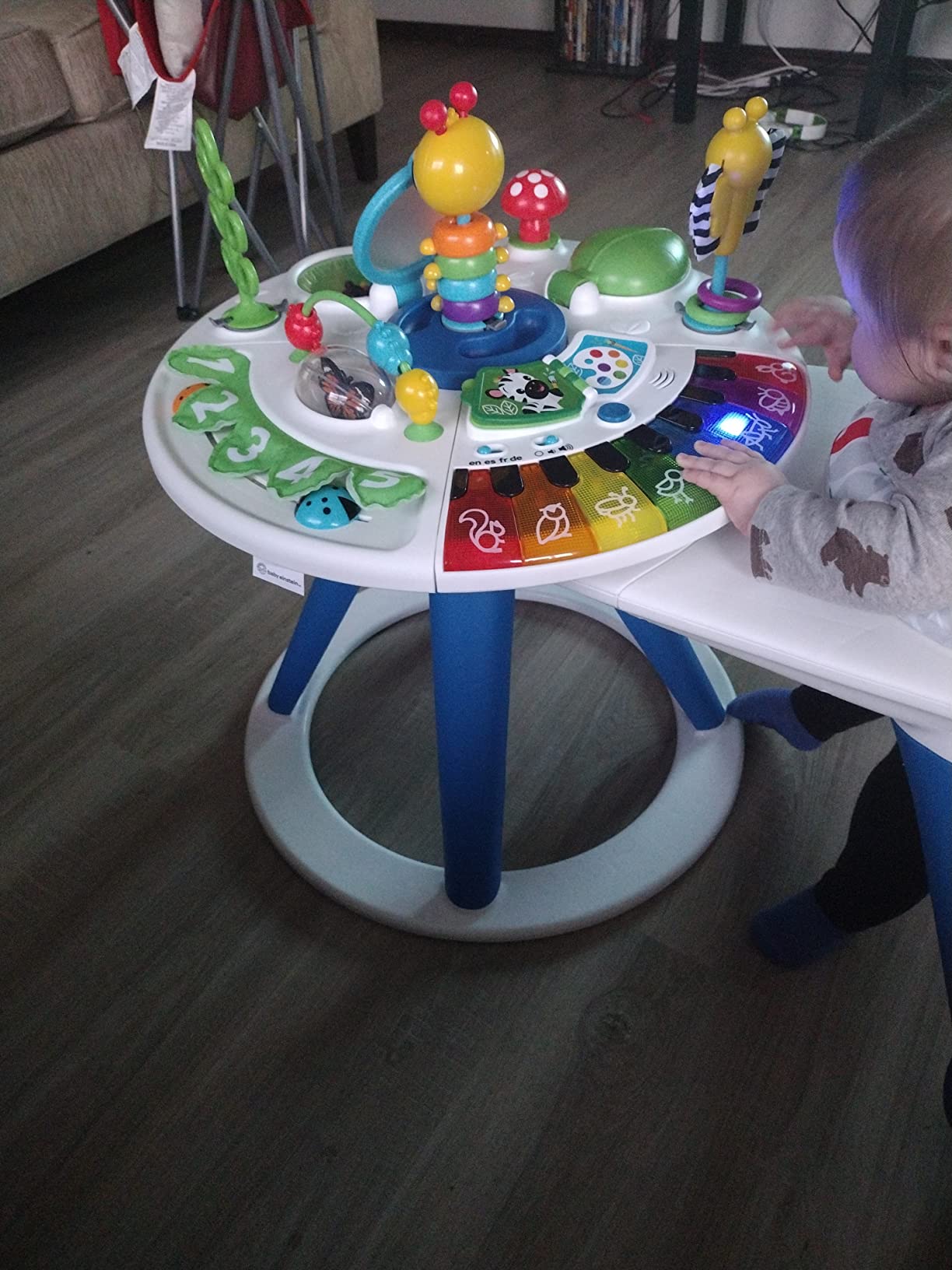 Baby Einstein 4-in-1 Activity Center & Walker with Piano, Age 6M+ | 4 ways to grow: walker, discovery table, art table & floor play—entertains babies 6-36 months with 15+ activities customer photo 1