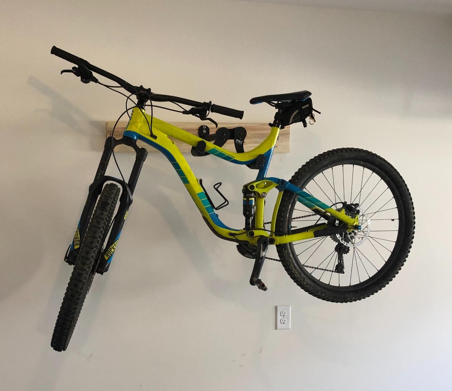 PRO BIKE TOOL Bike Rack for Garage Wall Mount - Horizontal Bike Storage customer photo 2