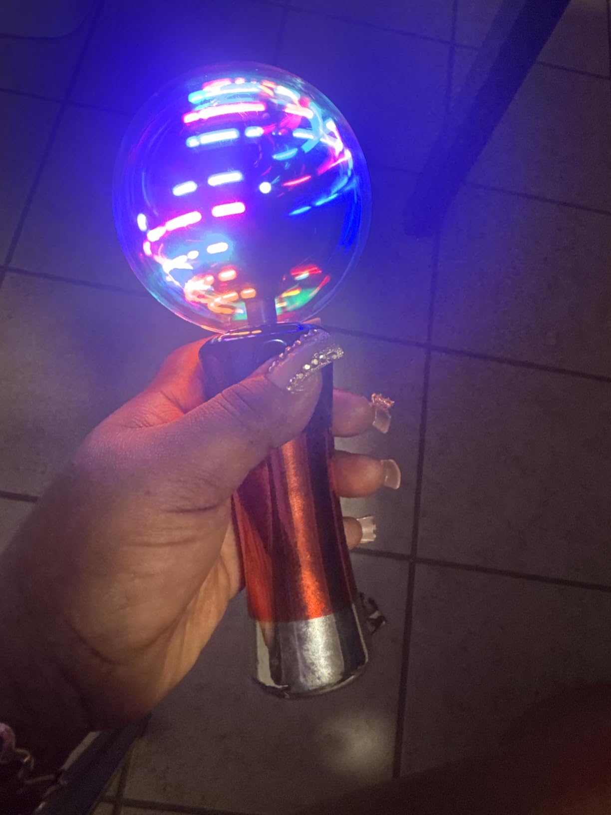 ArtCreativity Spinning Light Up Toy Magic Ball, Autism Sensory Kids Gift customer photo 2