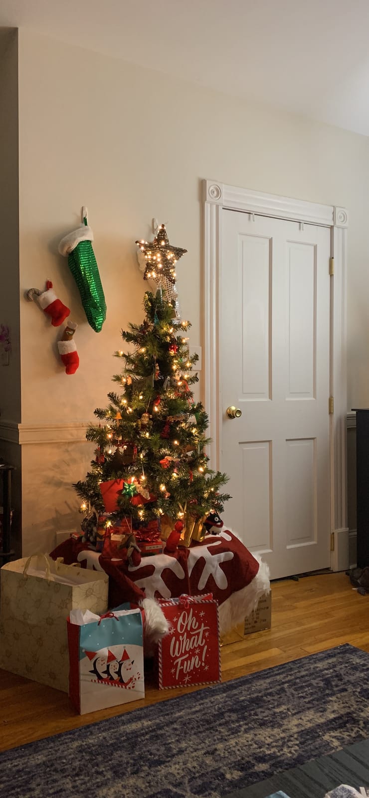 EAMBRITE 14” 40 LED Christmas Rattan Tree Topper Lighted Star Topper customer photo 1