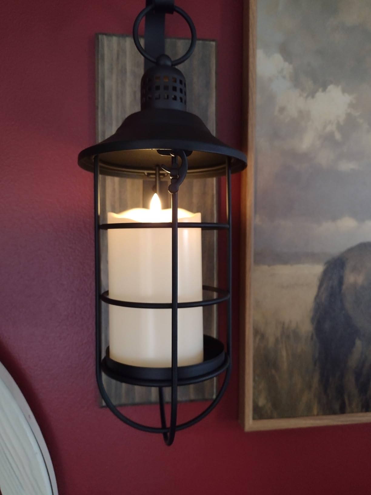 ANGELLOONG Flickering Flameless Candles with Remote, Fake Candles Set of 3 customer photo 2