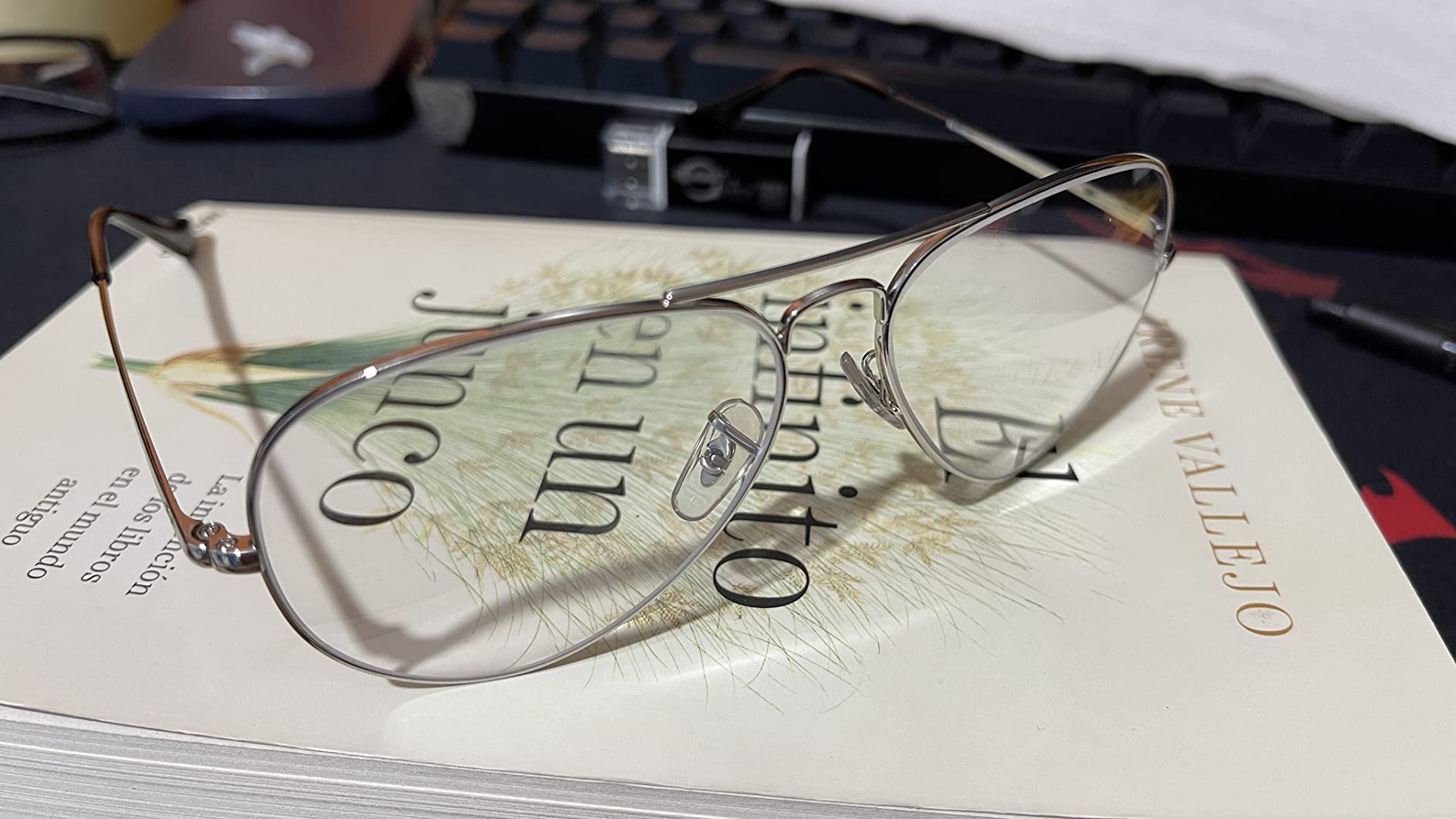 Ray-Ban Unisex Rx6489 Aviator Aviator Prescription Eyeglass Frames customer photo 1